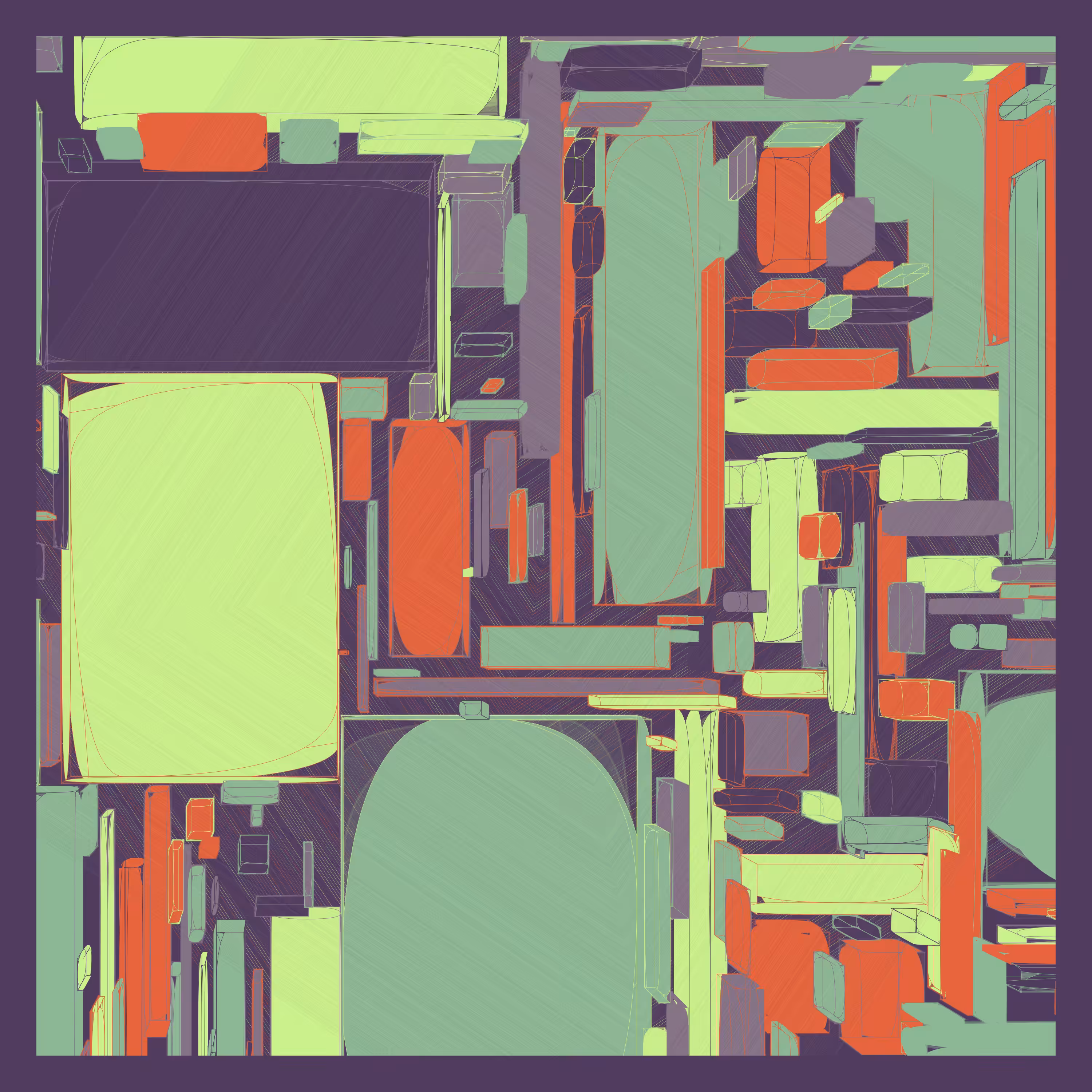 Abstract Blocks #61