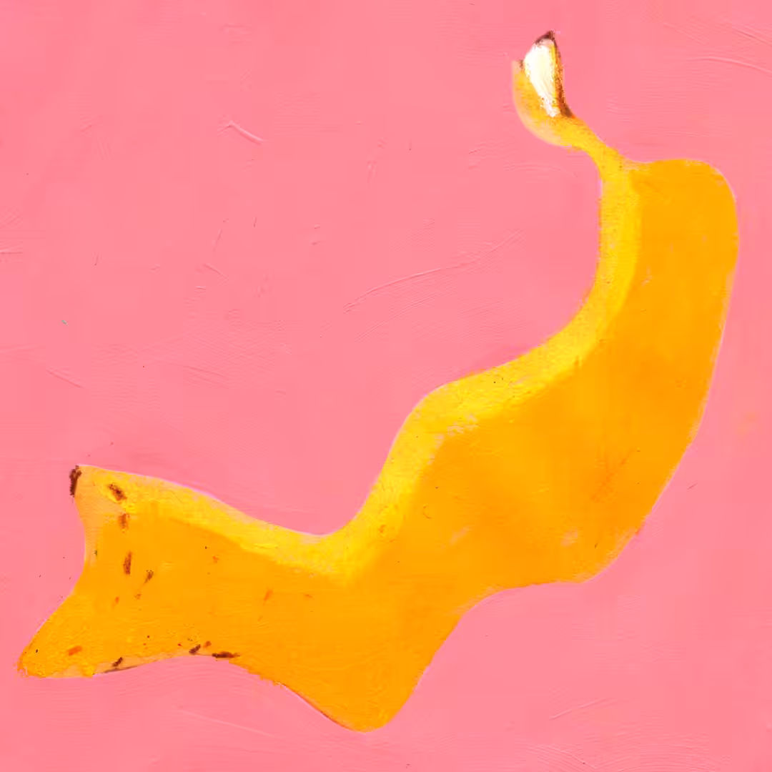 Stuck in a banana