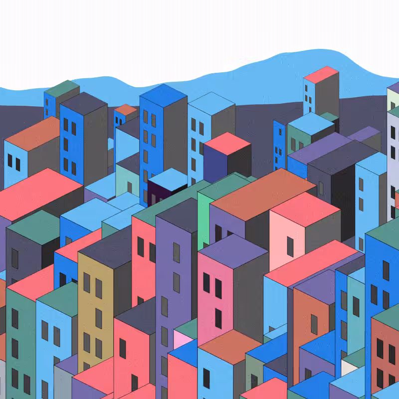Coloured City #91