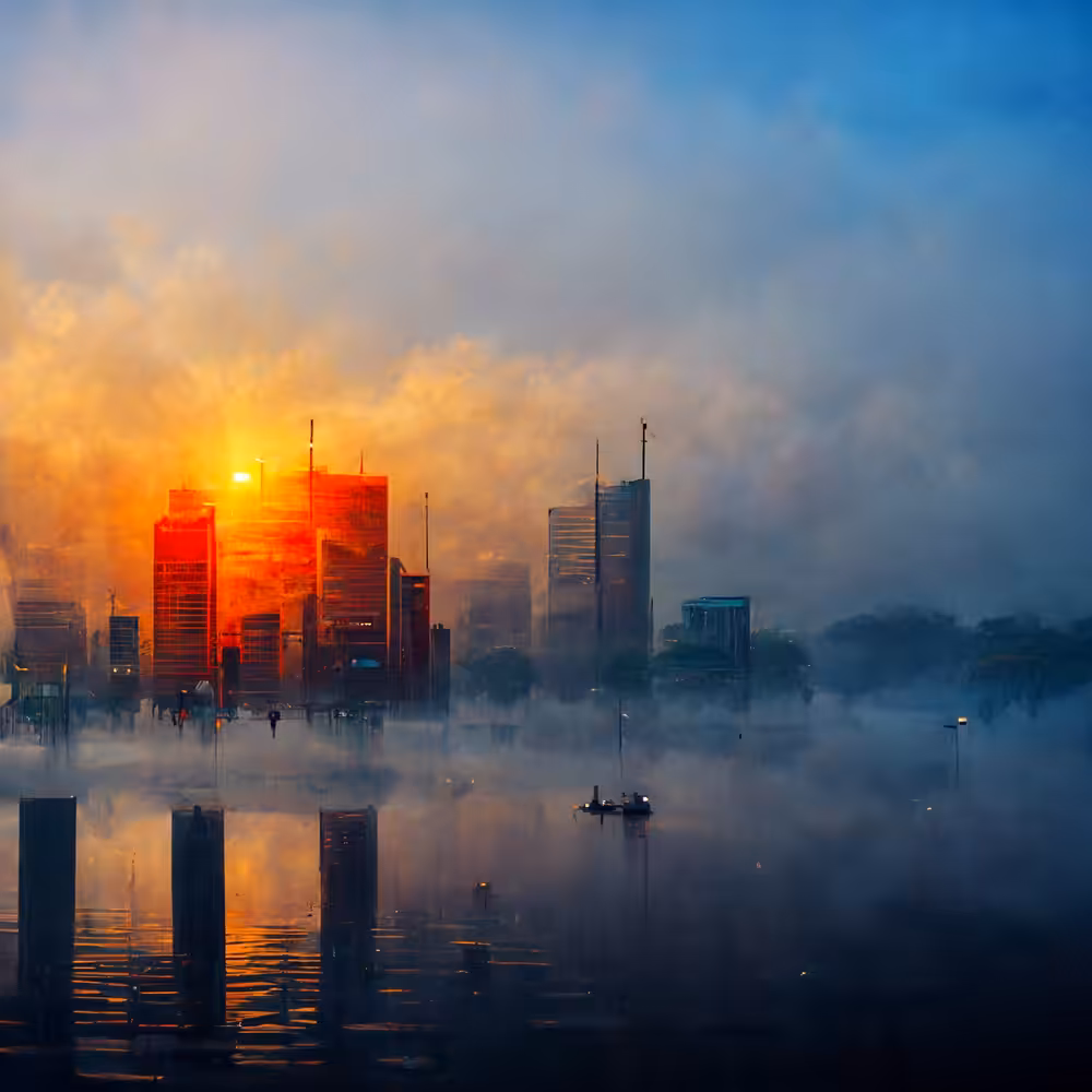 Foggy Sunrise 4