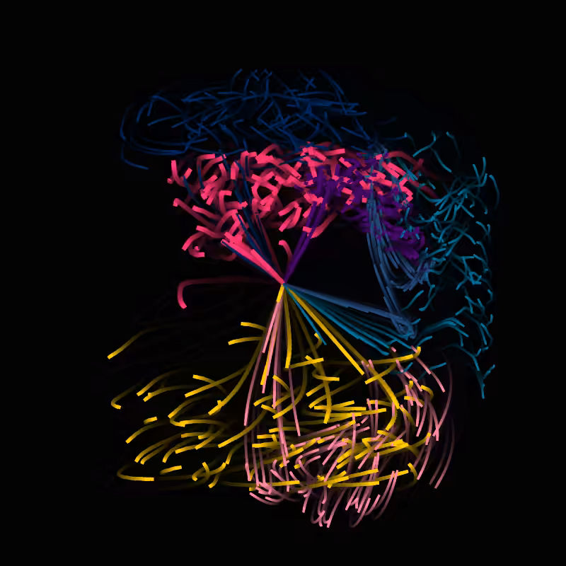 Procedurally generated particles #1
