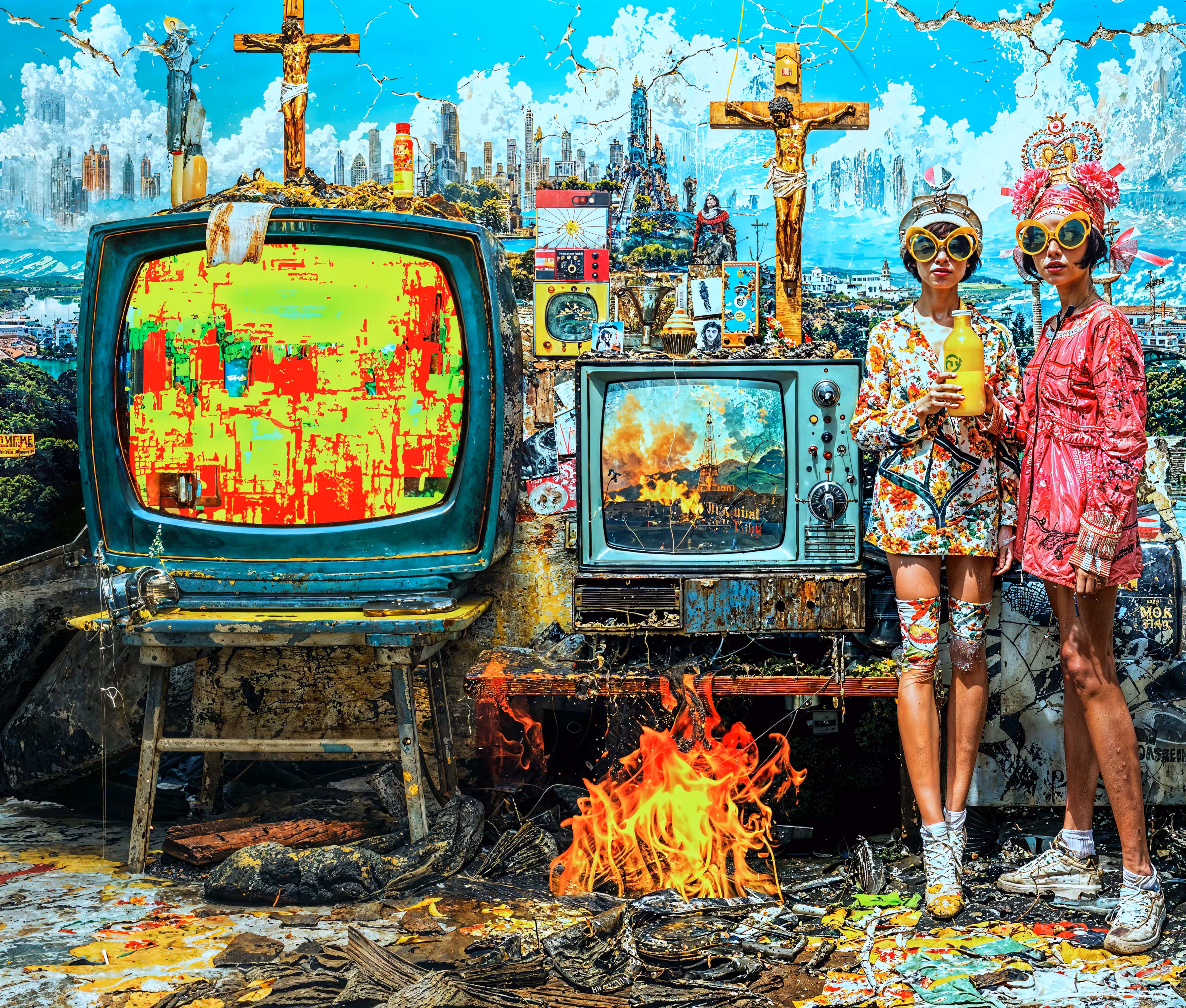 Novelle Distopiche : Christian Meme - Glitched Edition