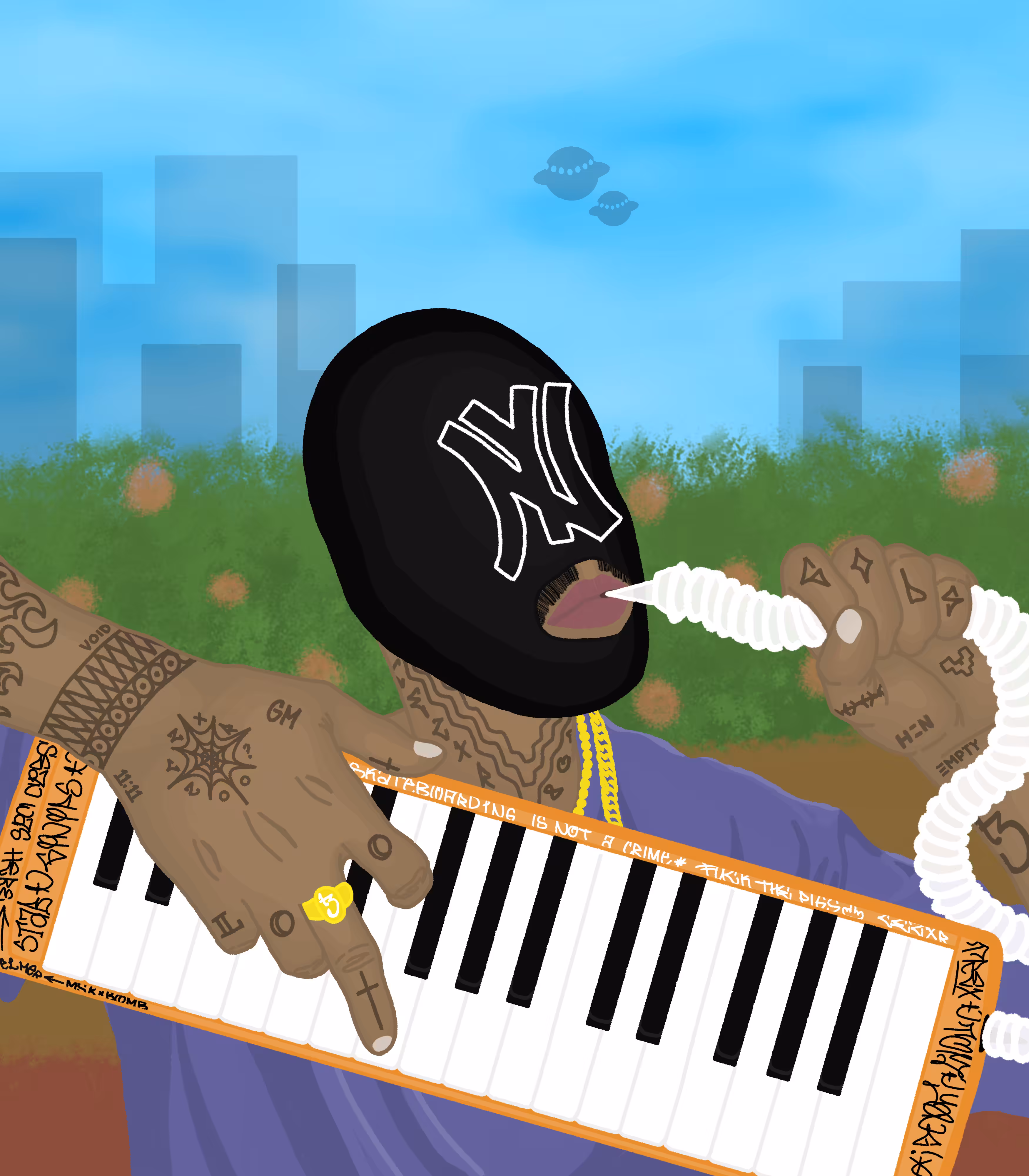The keyboardist