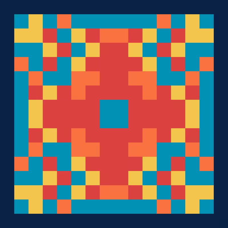 Pixel Mandala #3