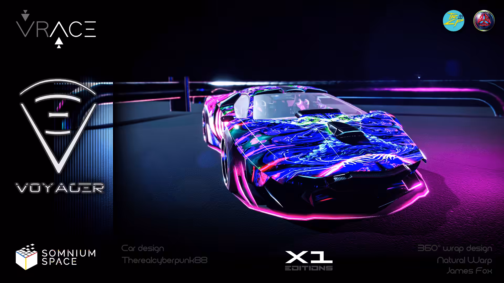 VOYAGΞR X1 - Neon Wave - Somnium Space VR