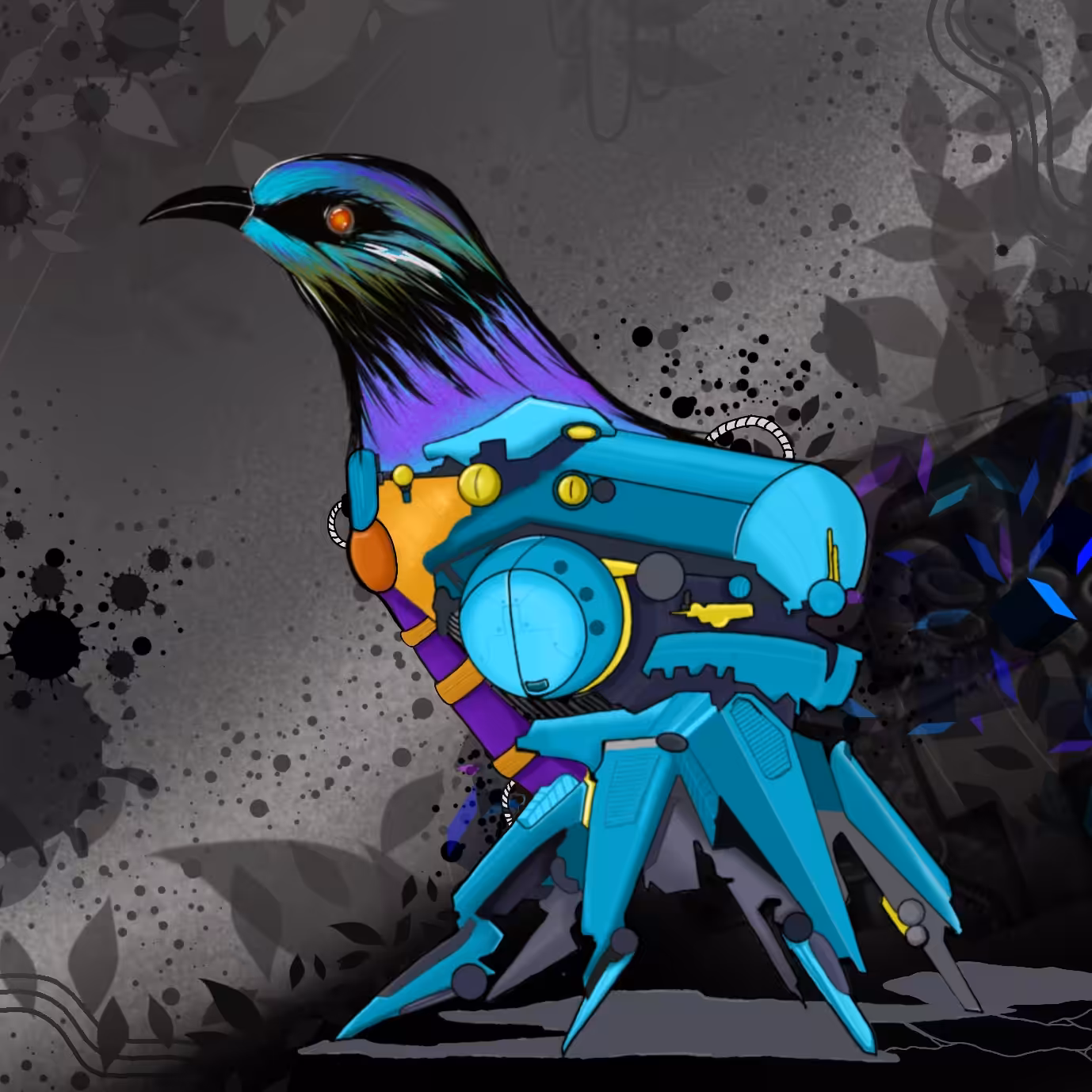 mechanical bird