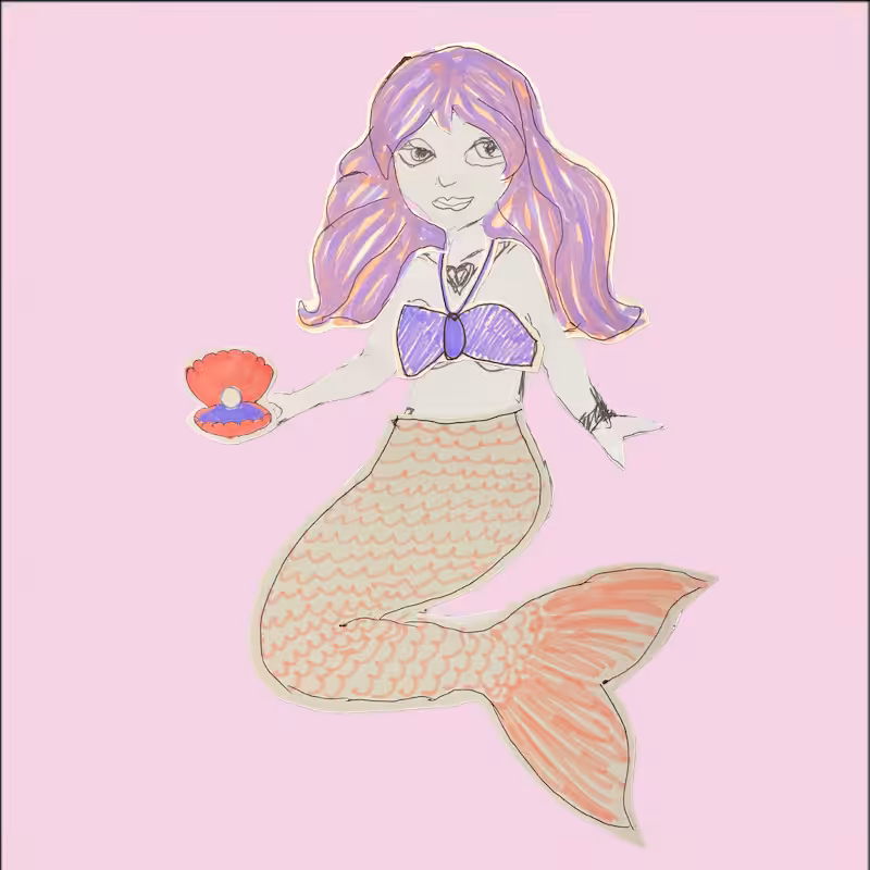 Crypto Mermaid  #6