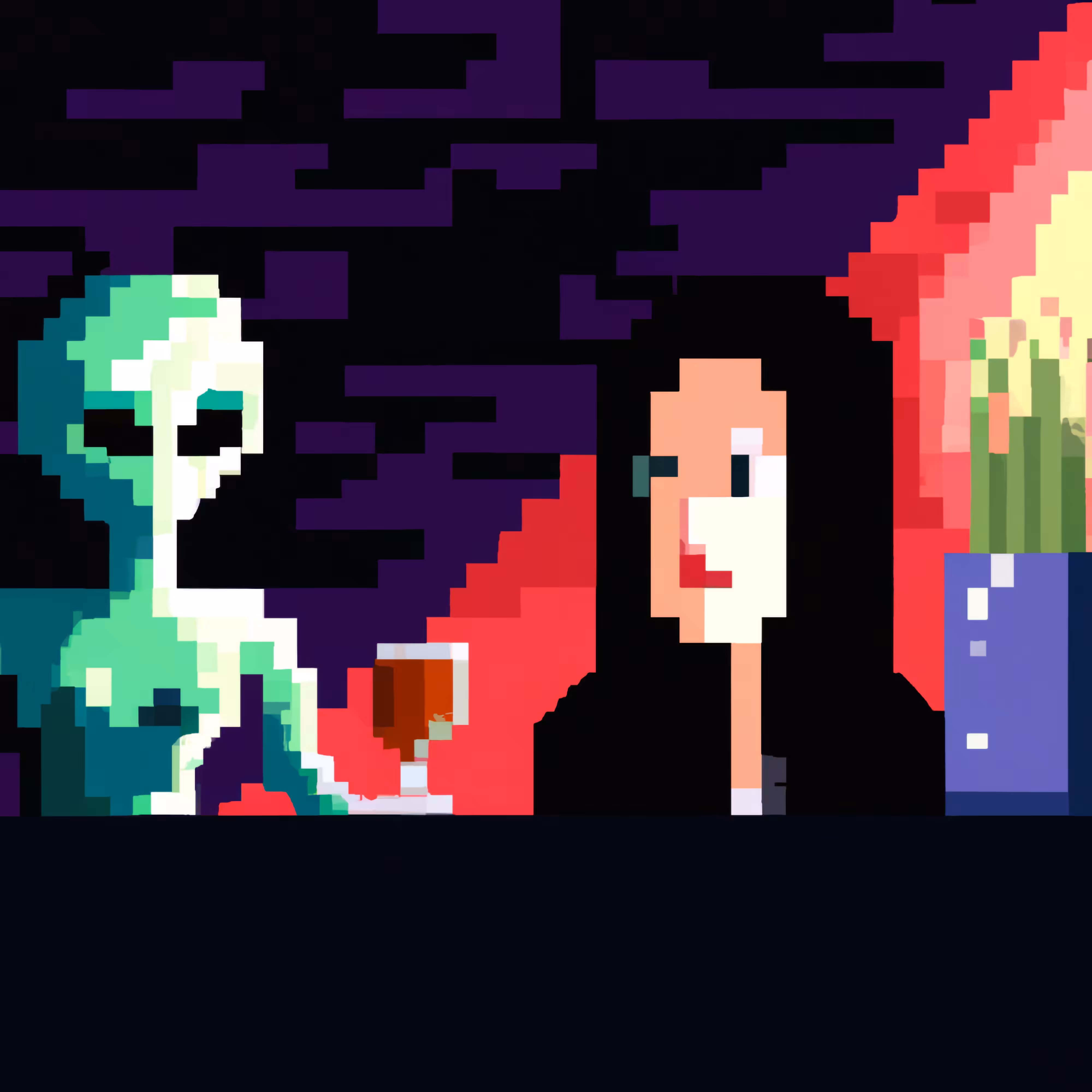 Mona Lisa Meets an Alien in a Bar #33: Girl Talk across Species