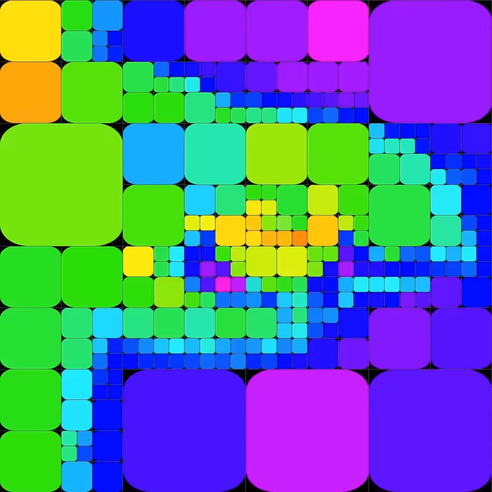 colors pleasurably burn my eyes
