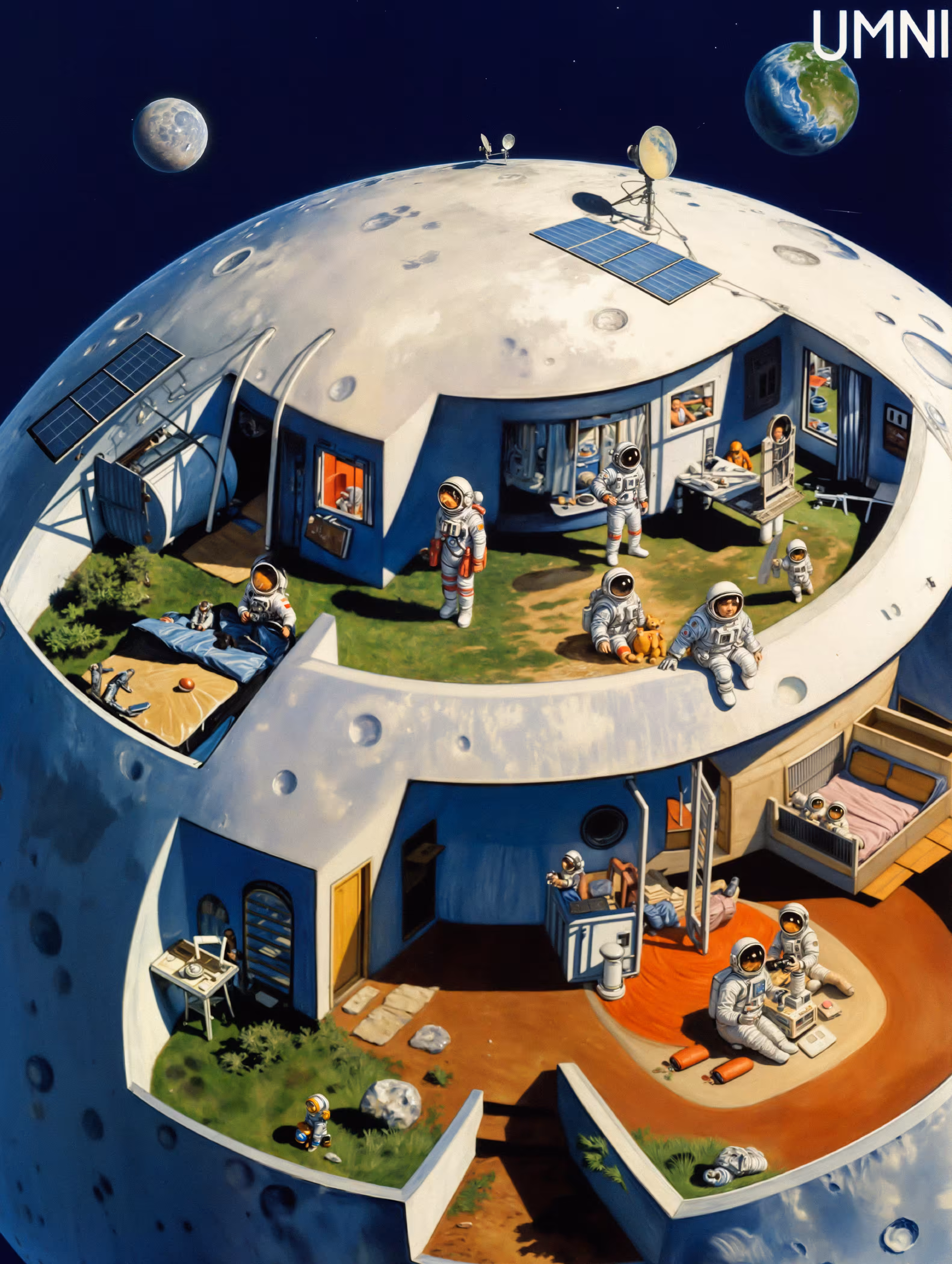 Issues #361 - Mobile Moon Base