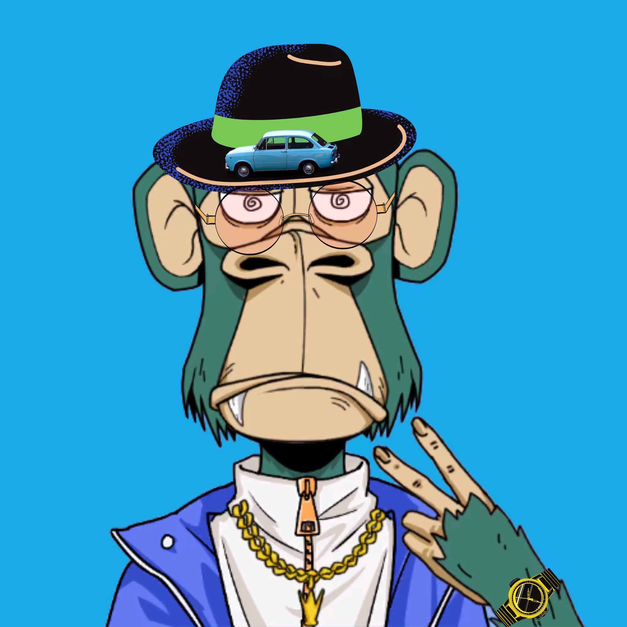 mati mask nft: smart monkey #24