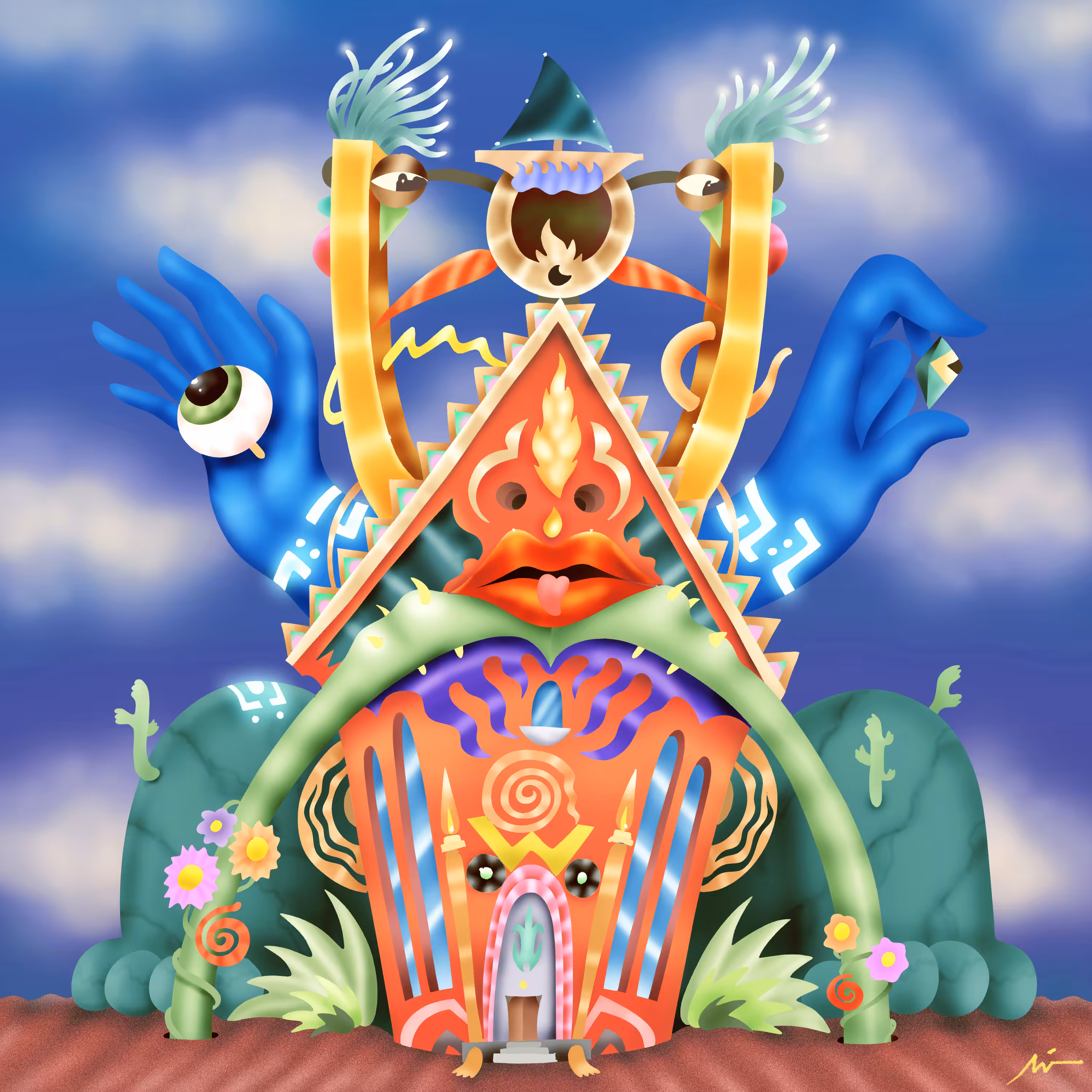 Anthropomorphic Temple
