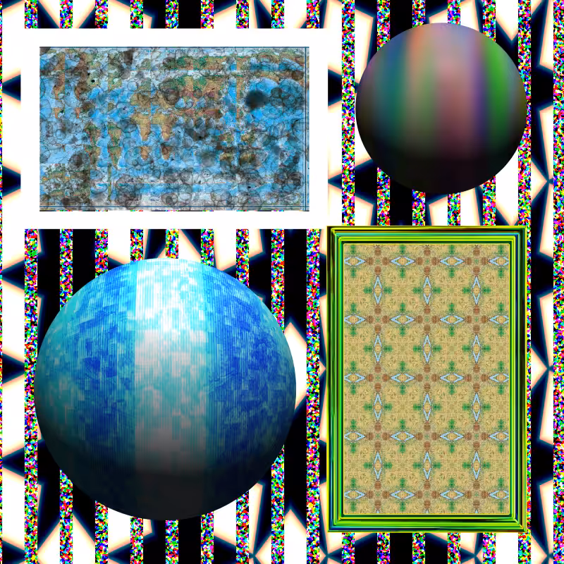 Abstract thoughts on a warm summer evening #12