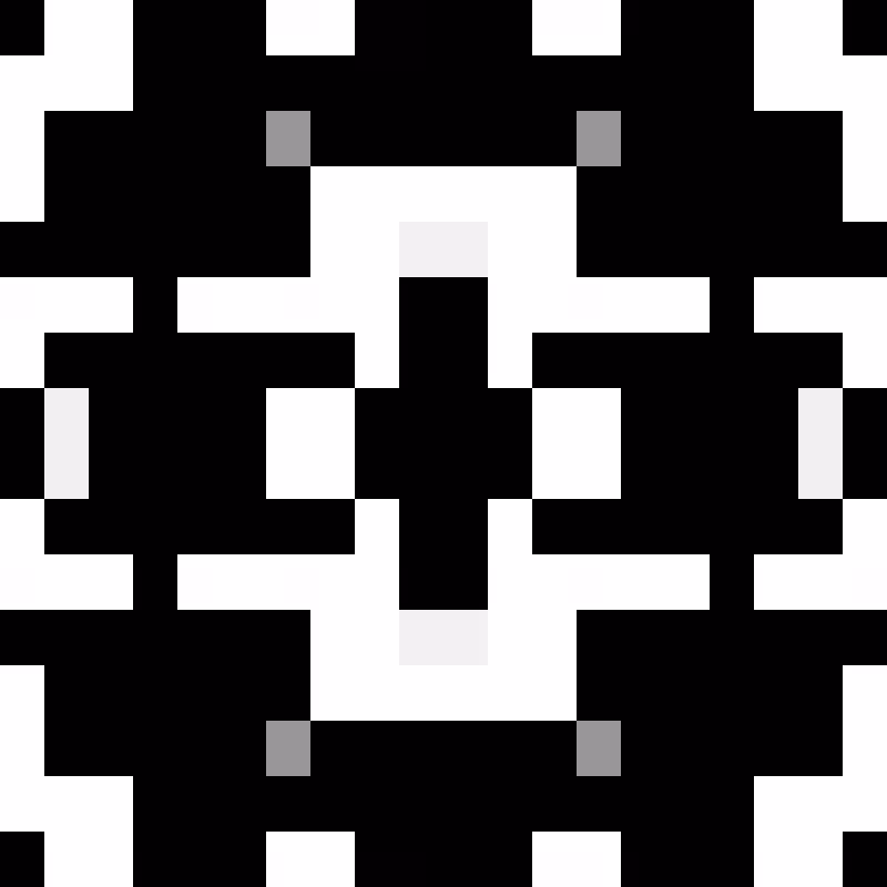 QR Glyphs Invaders #17
