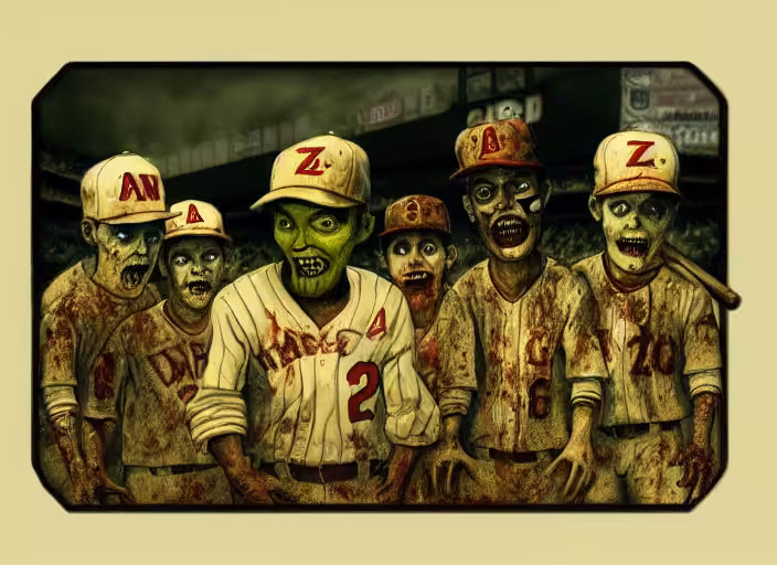 bAIseball is BOOring: bAIsball is BOOring - S1 - Zombie Zingers Group Photo
