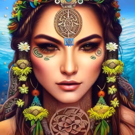 AI Experiments: Nature Girl #6