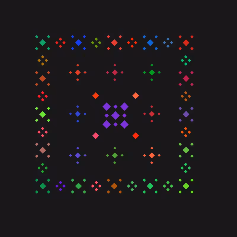 Rotated Squares #5
