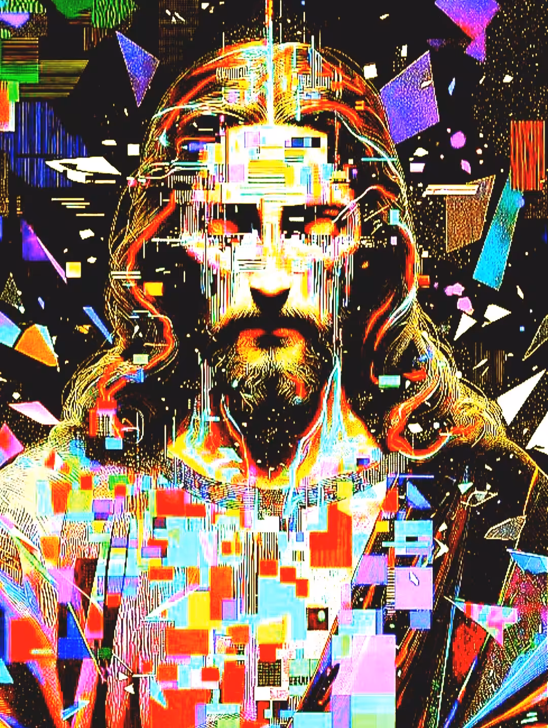 He did it for you: Digital Jesus Christ #4