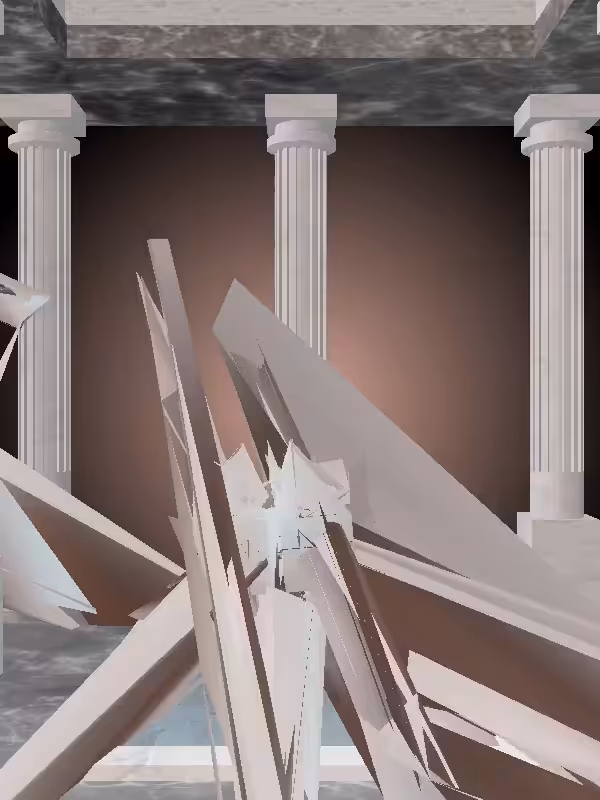 HeavenComputer: The Crawling Matte Ivory Woman #4754
