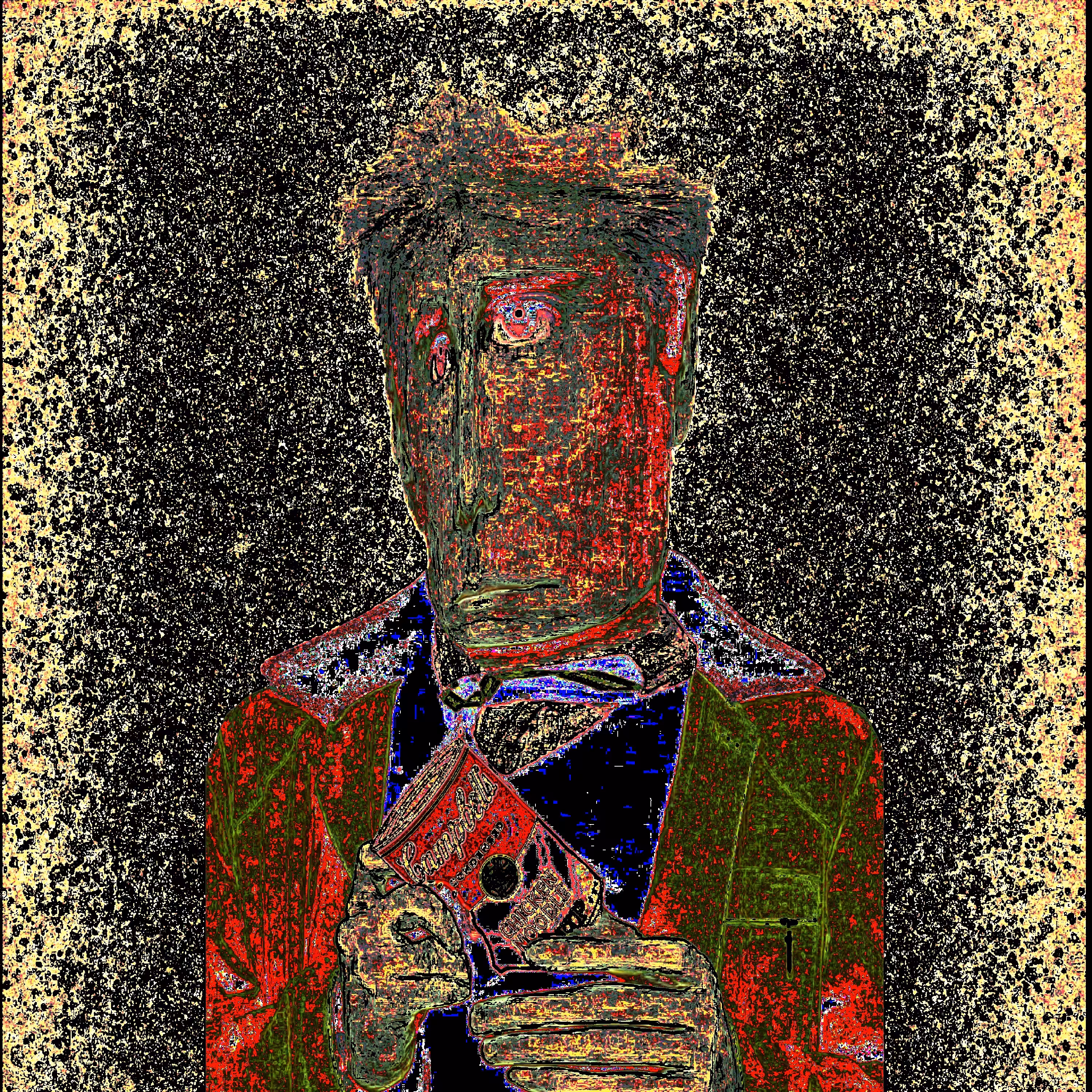 Andy Warhol. A minute before the fatal shot#958