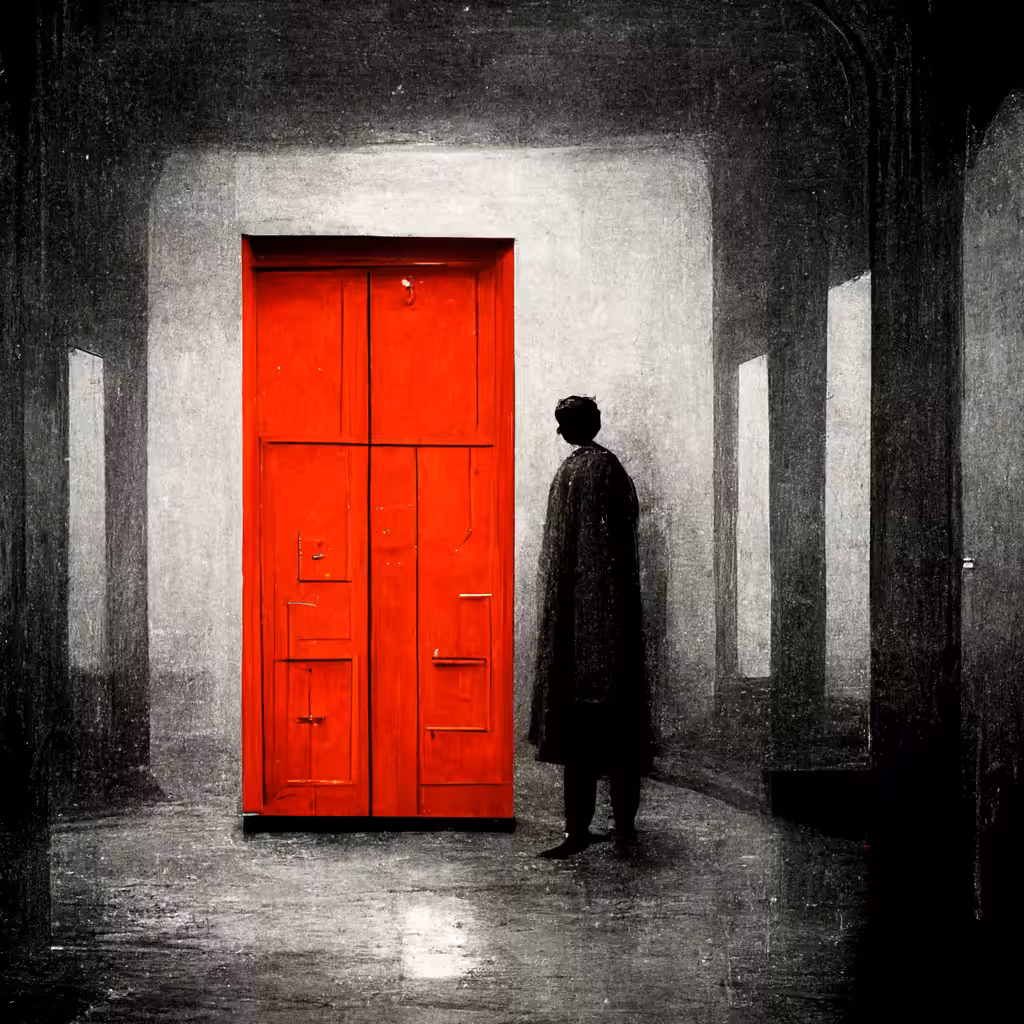 The red door
