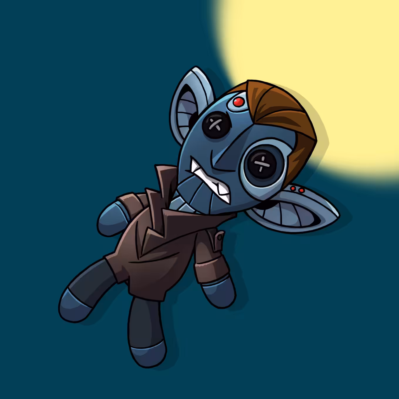 #559 Sneaky Vampire Teddy