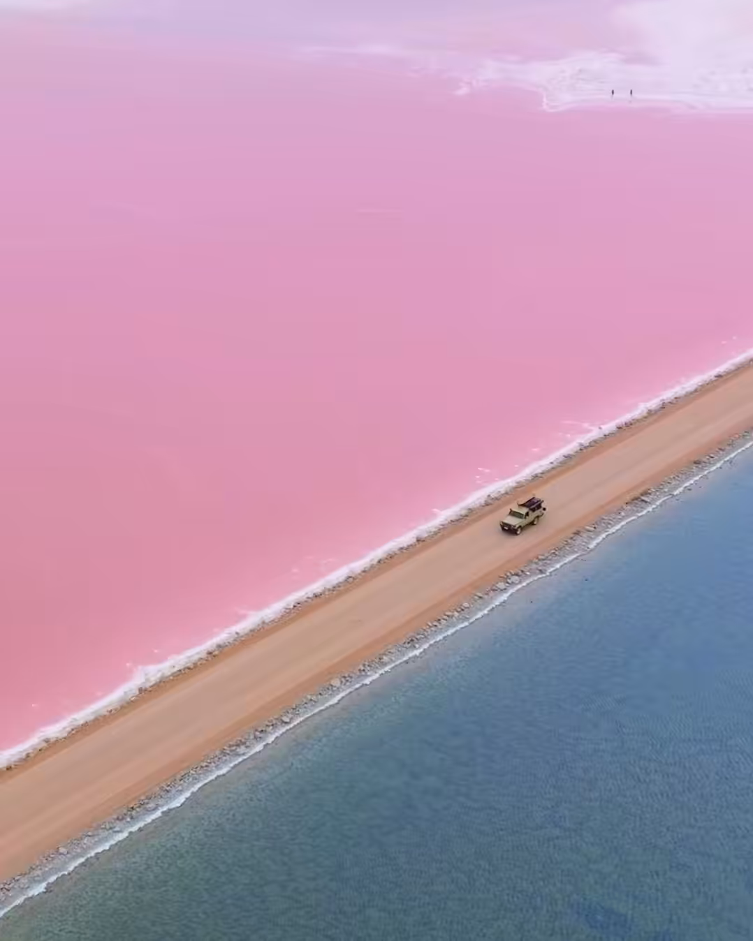 Lonely road in motion
