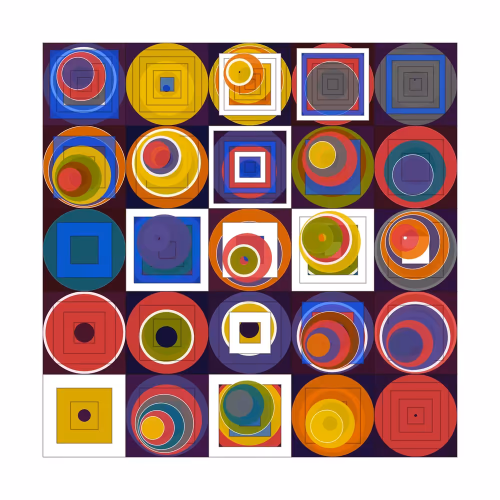 Circles  and Squares one