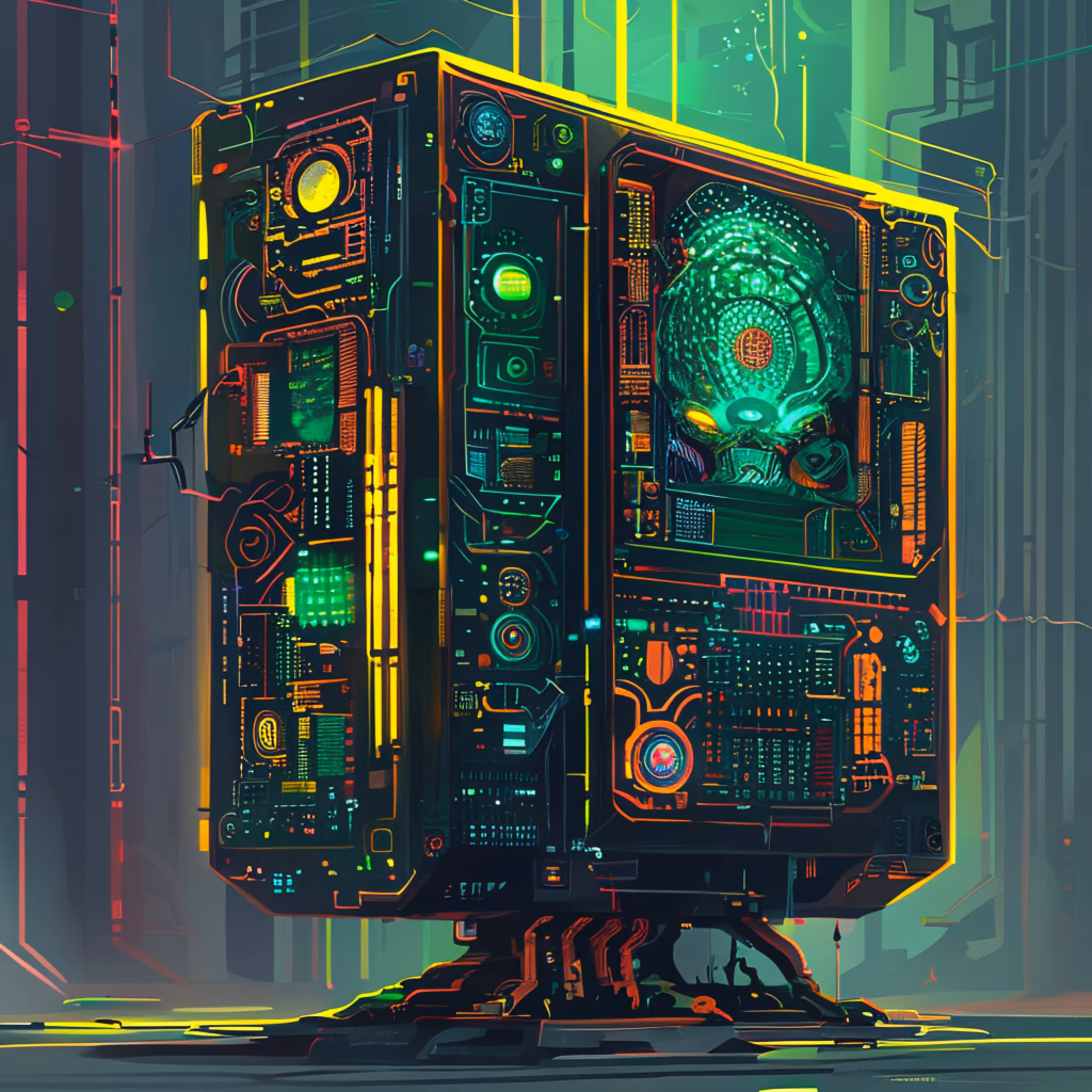 cybernetic symbiosis #14