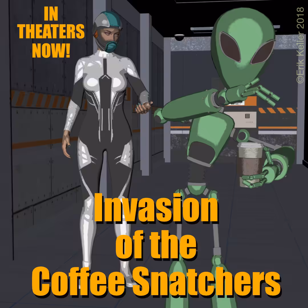 Invasion of the Coffee Snatchers (Cartoon)