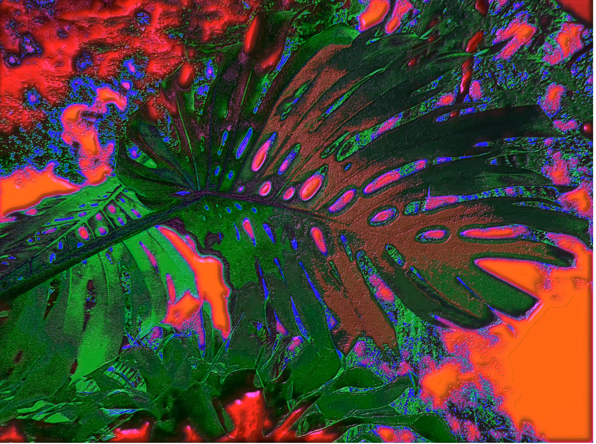 Electric Monstera