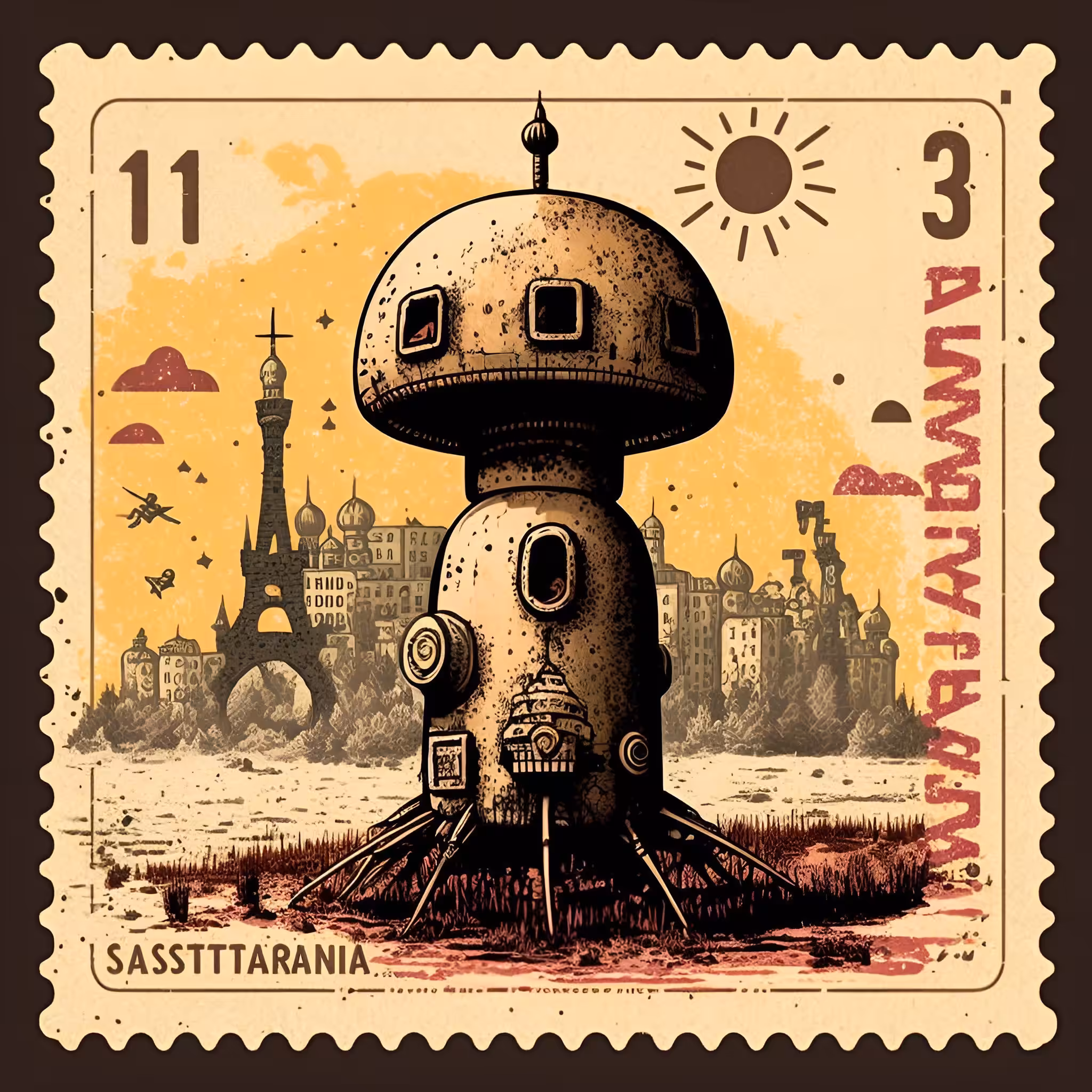stamp from mechane