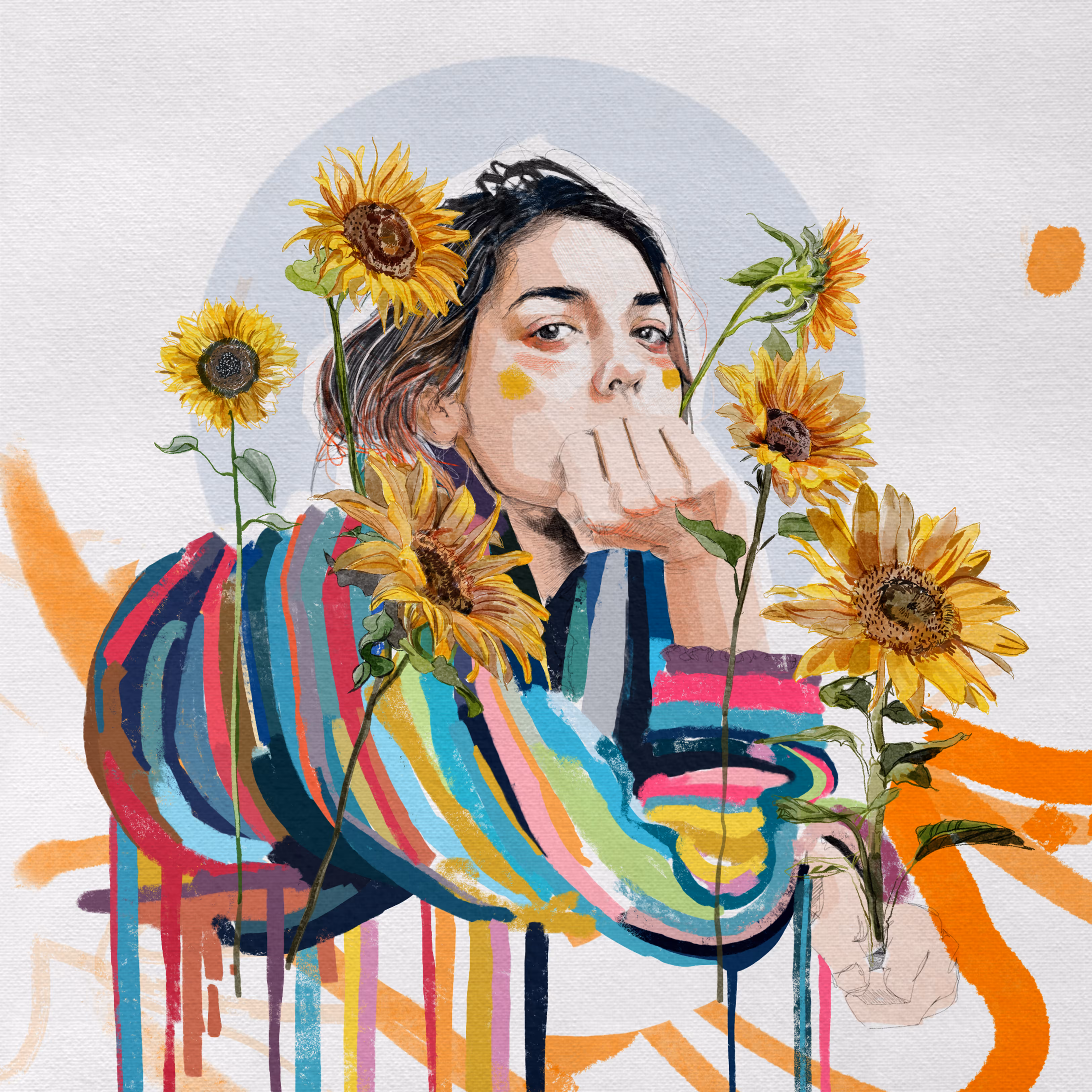 -MULTIPLE-: "SUNFLOWER GIRL"