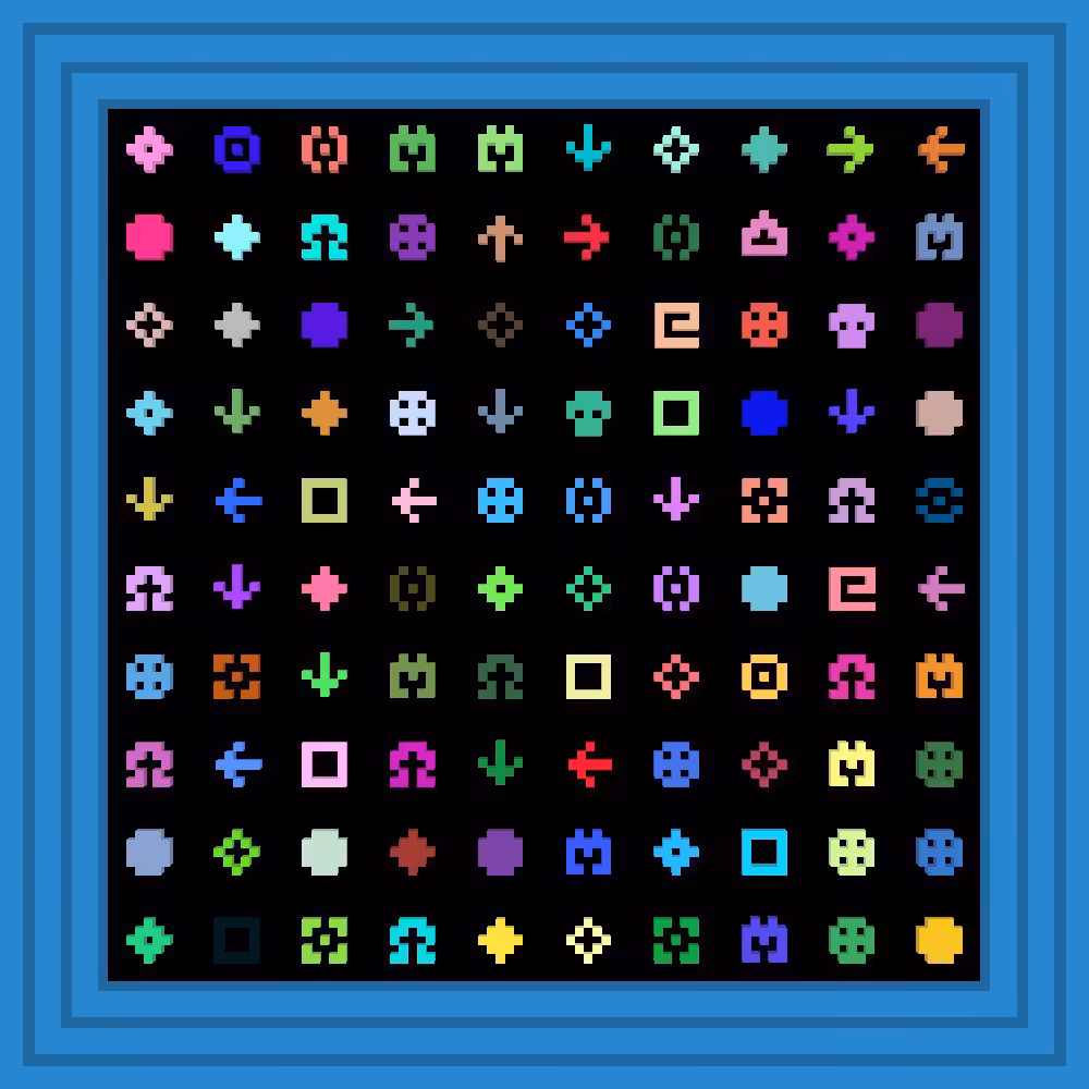 TZ1 :: Procedural Symbols #218/1000