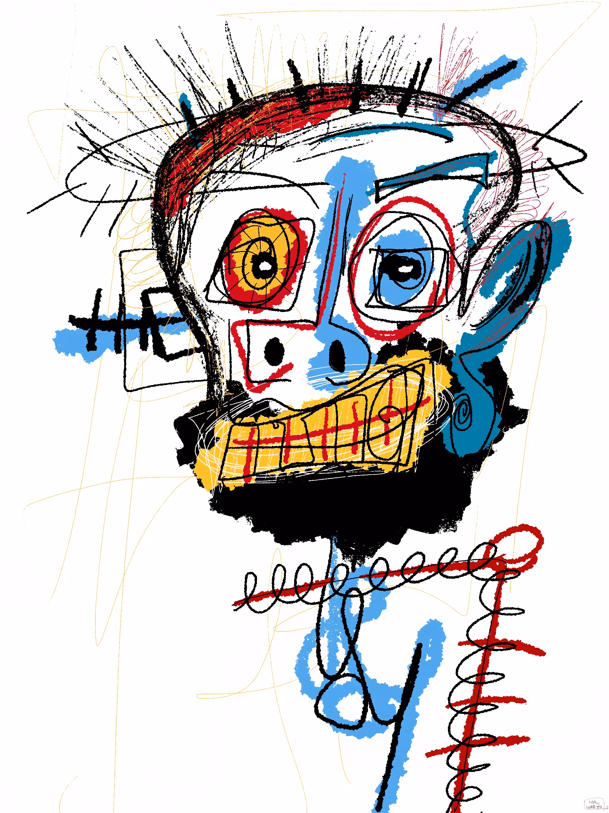 HUMANISTIC HEADS: "Psyche" - HH #4