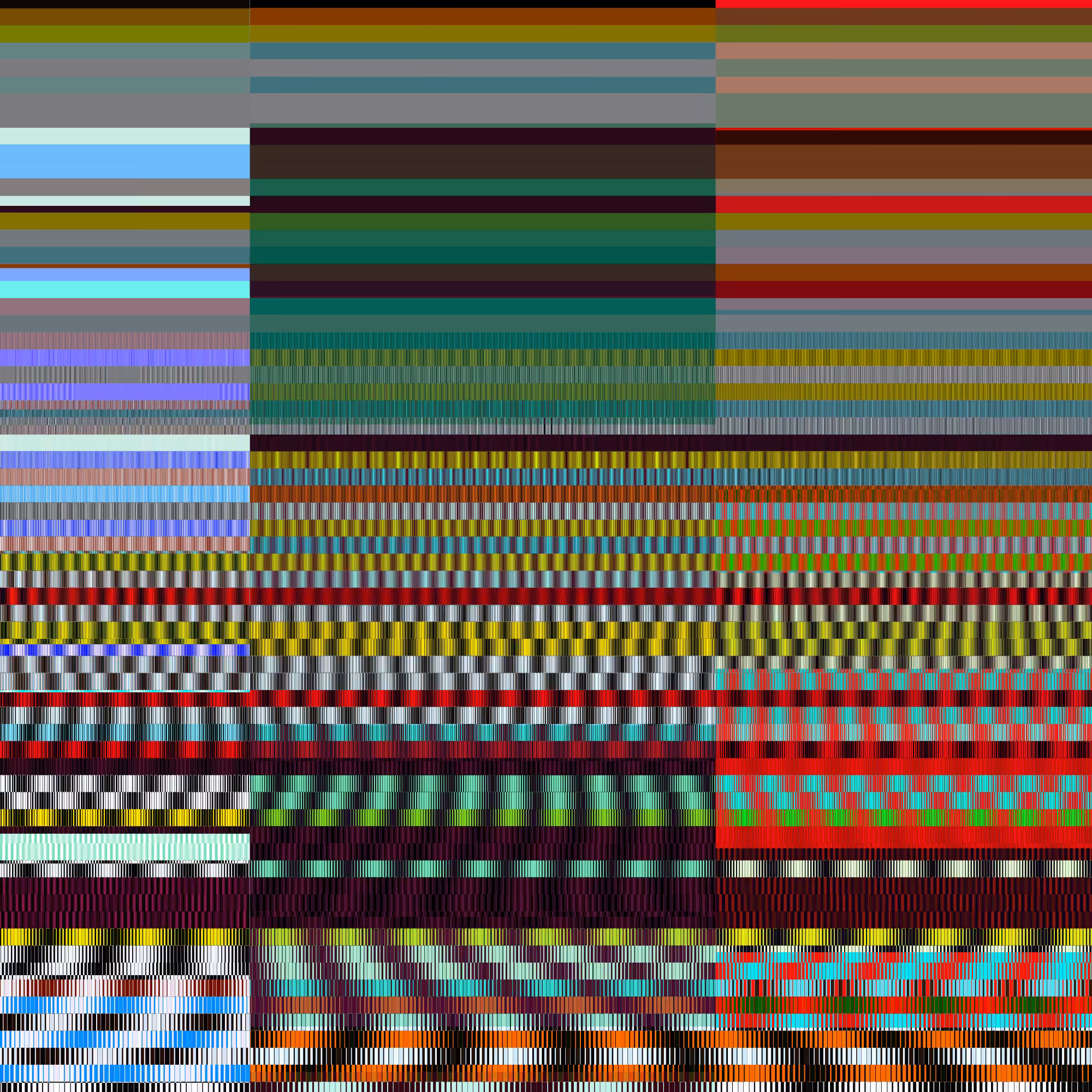 Glitchometry Stripes #11