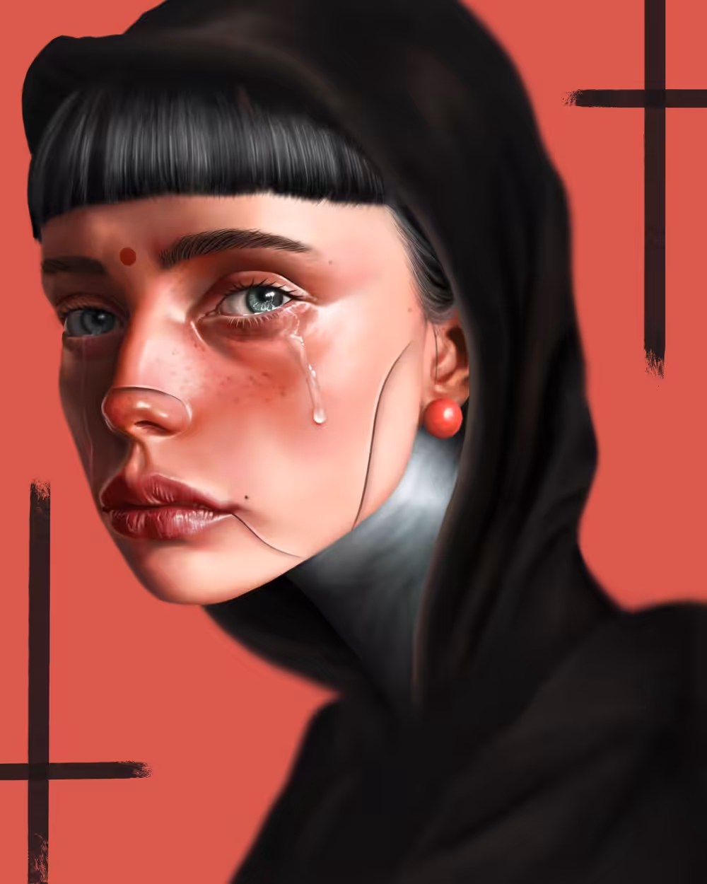 Sad Nun