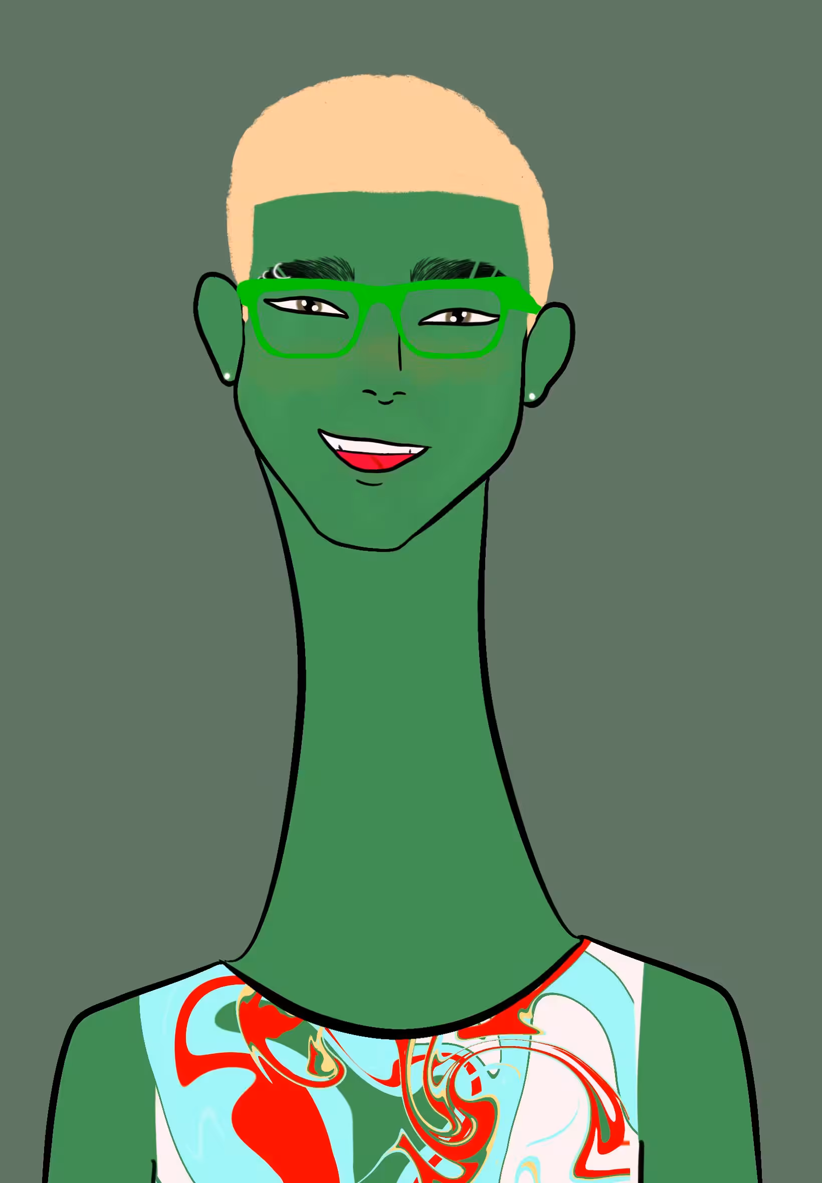 Long Neckie Fellas #2929