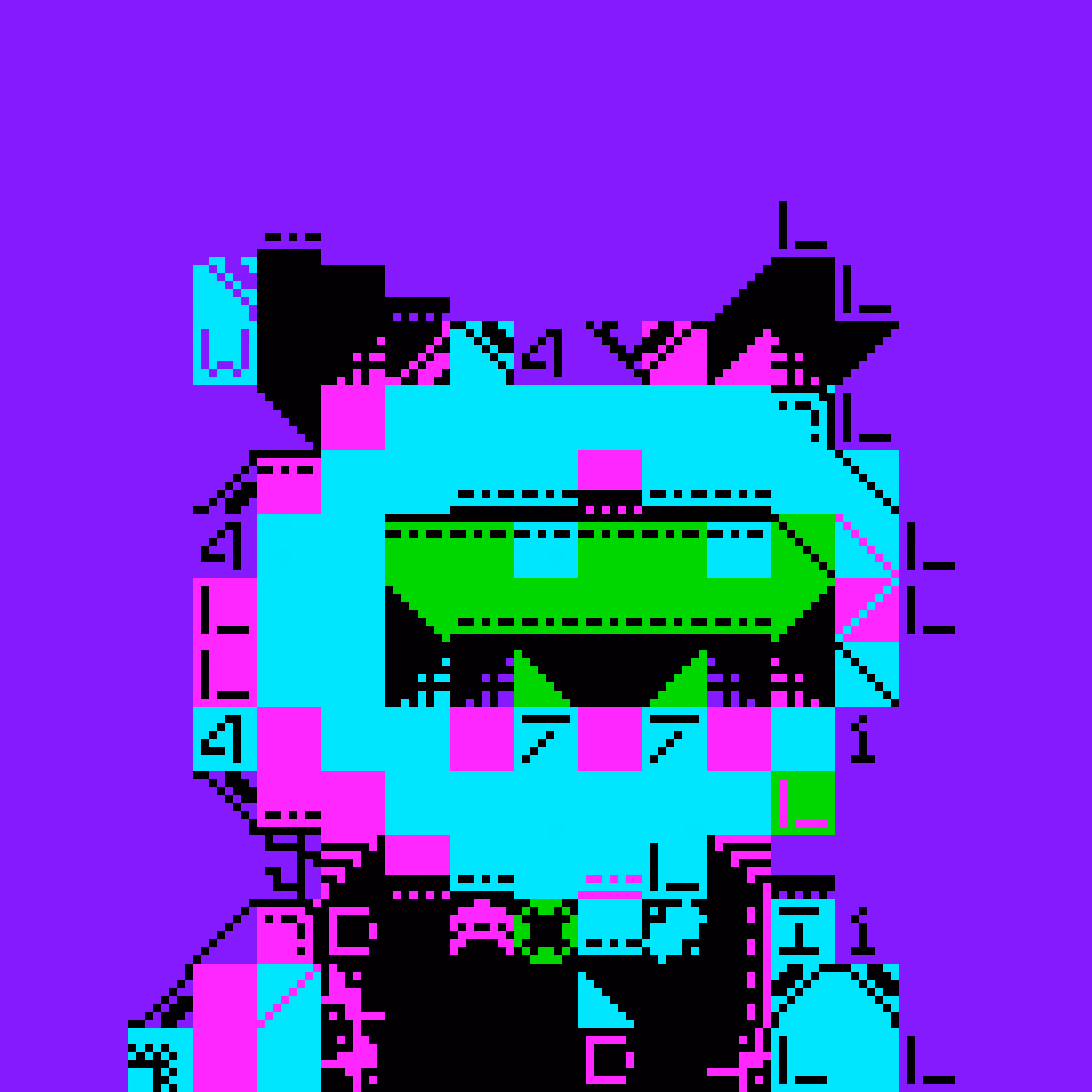MIGGLES ON ASCII: GlitchGhost