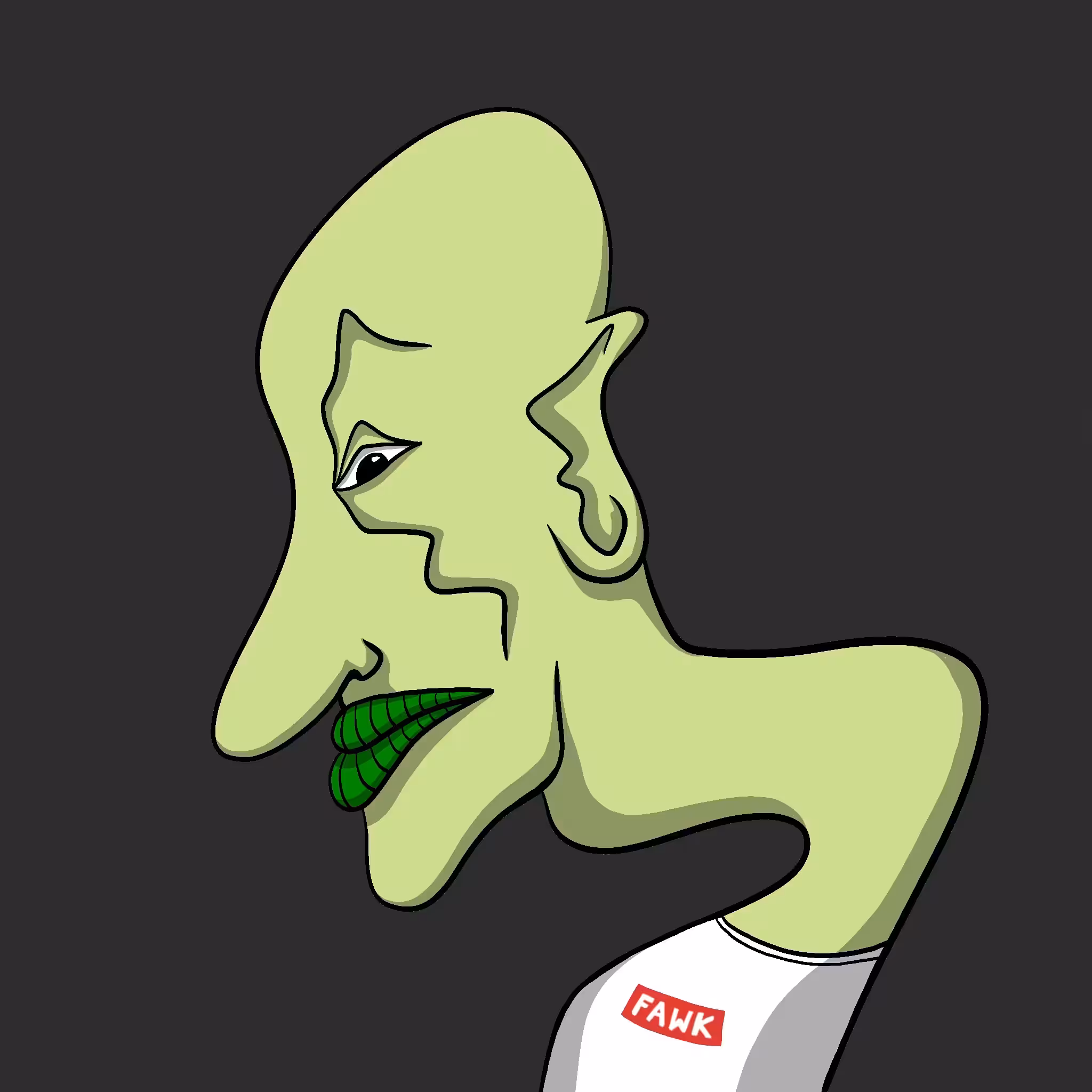 FAWKFACES: #38 Box Logo Face 