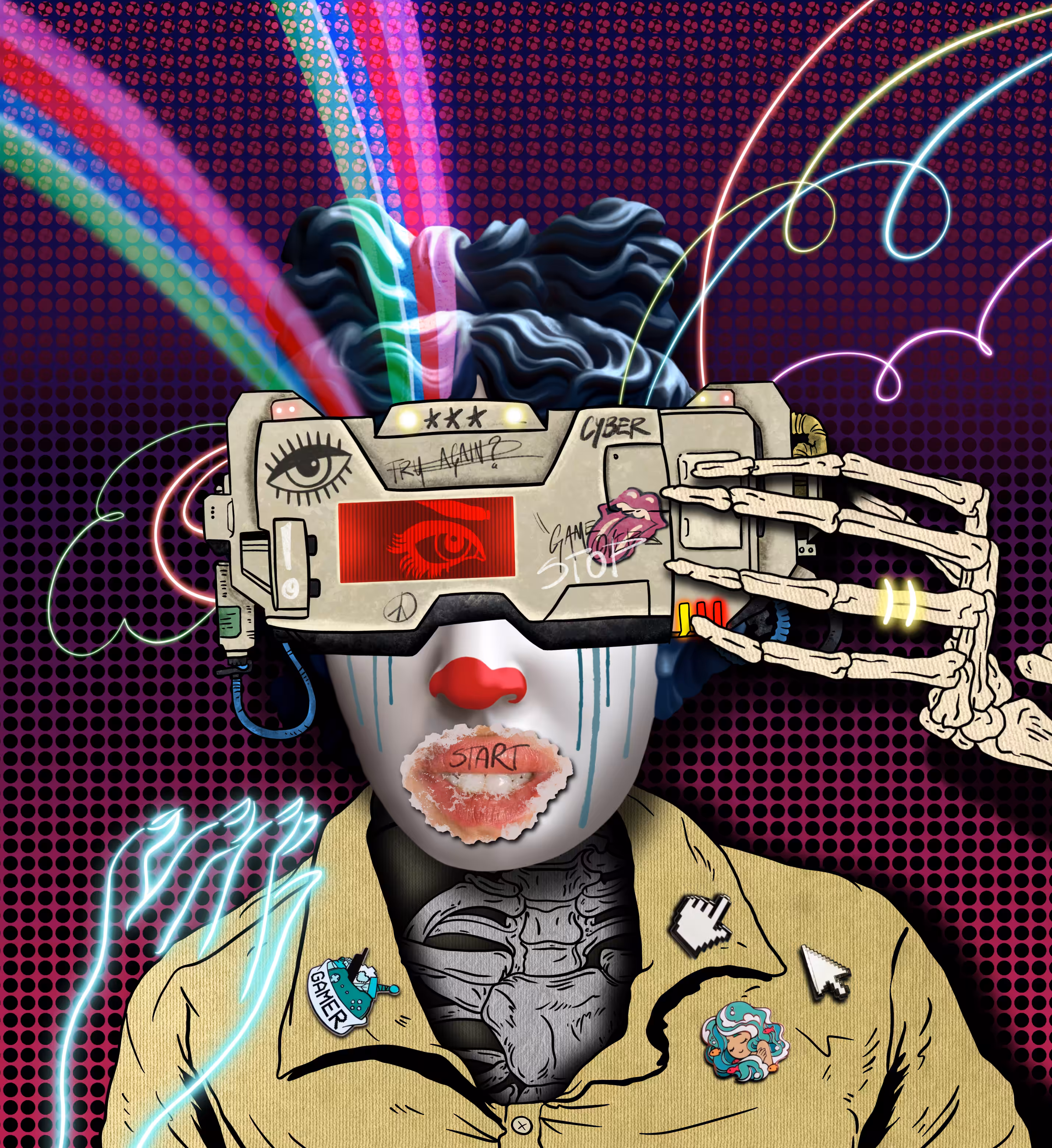 HUMANOID serial 2 #058 Virtual