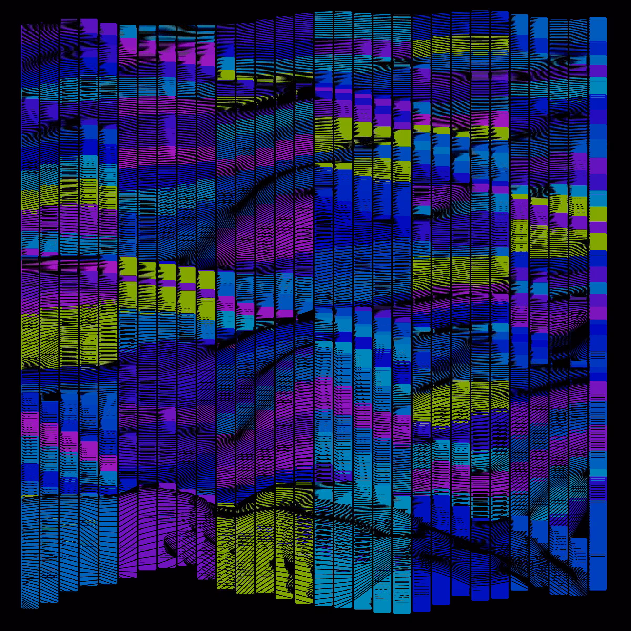 Rainbow mountains #3