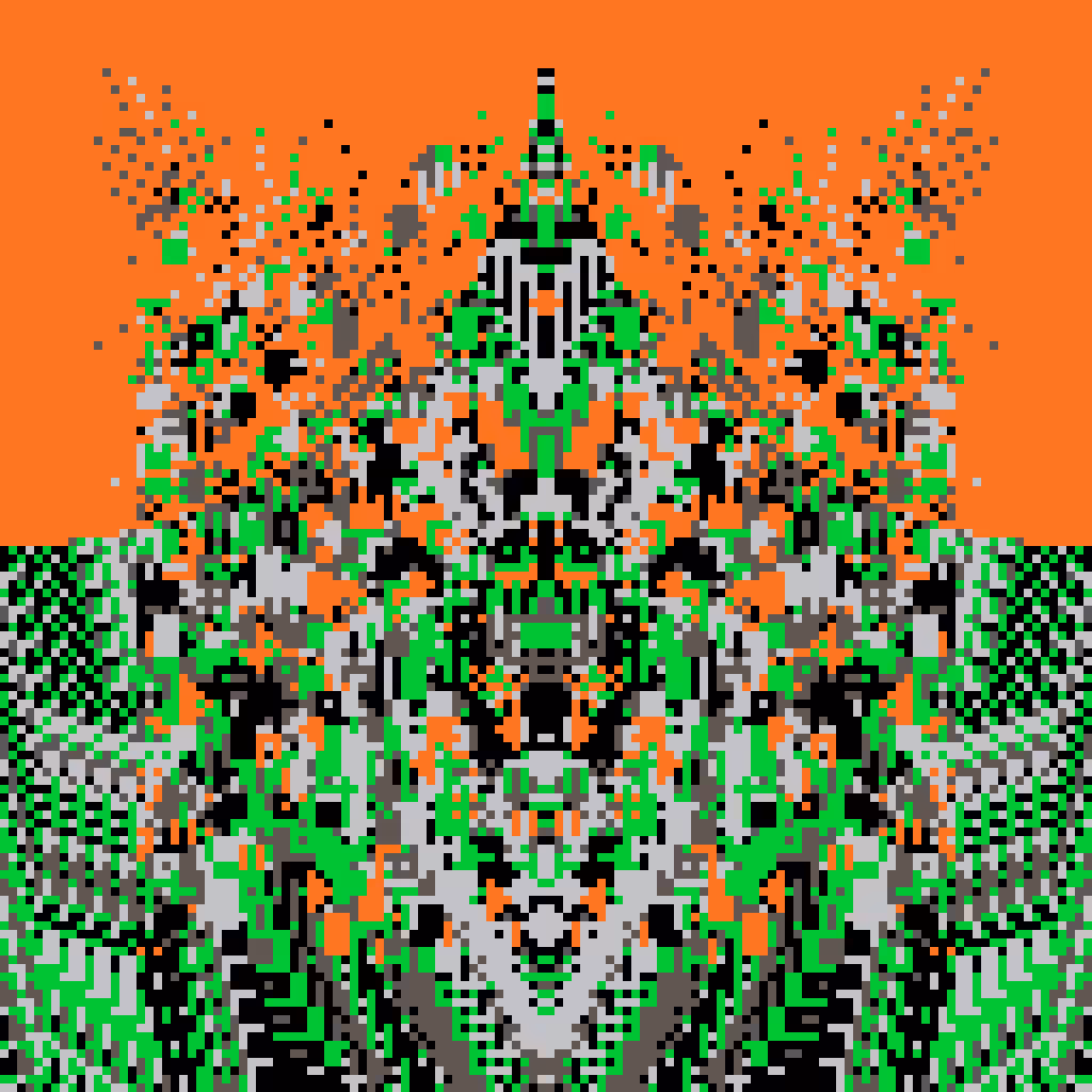 Ideocartogrpahy: Hyperspectral Temples #16