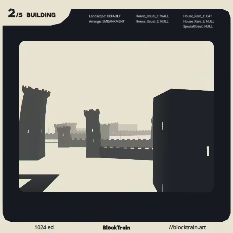 BlockTrain Building #243