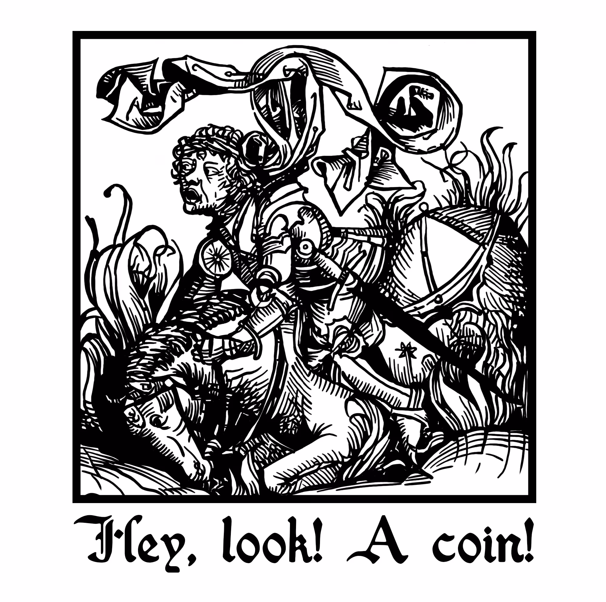 look! a coin!