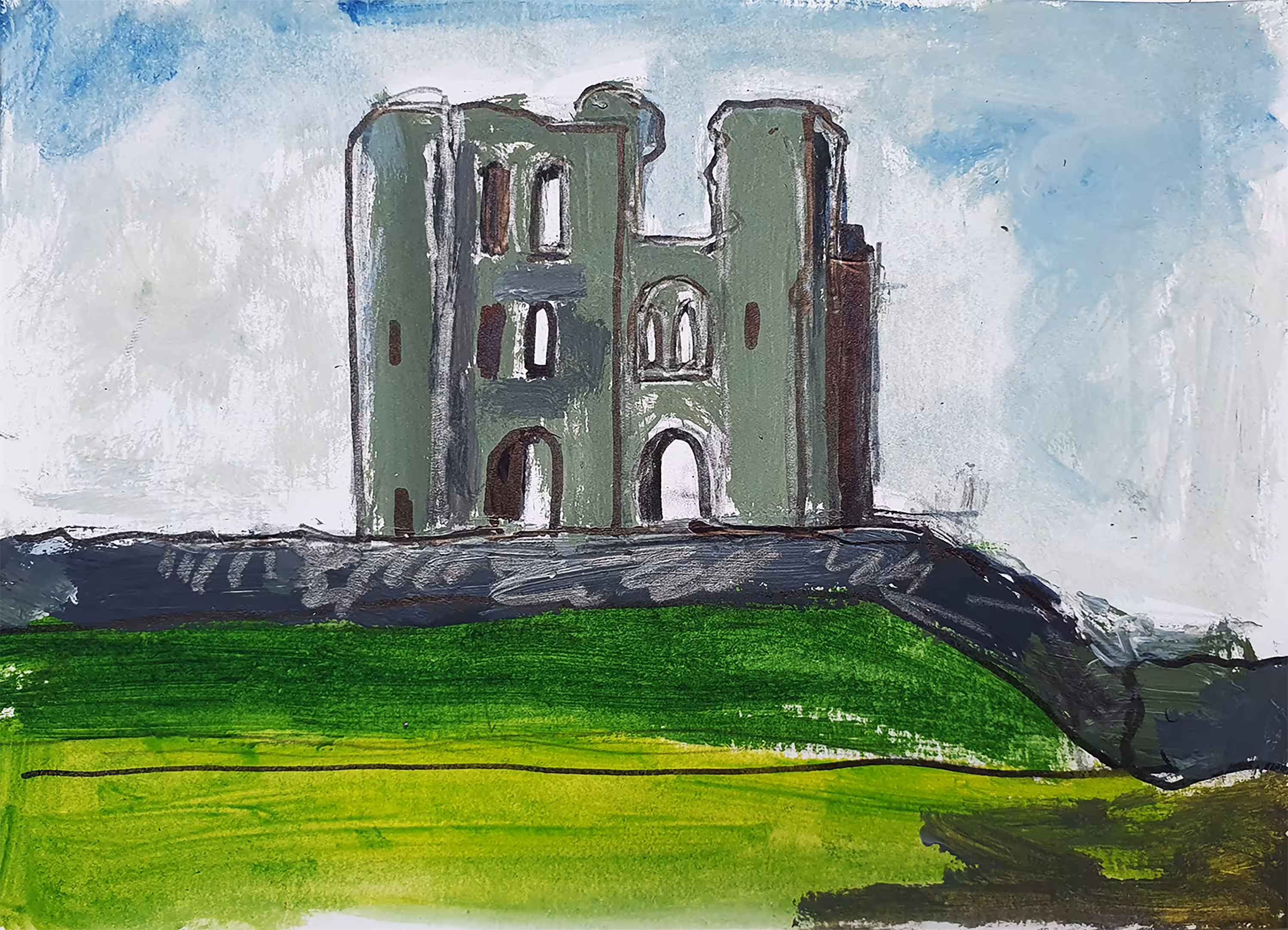 Feels Like North to me - 01 North - Scarborough Castle