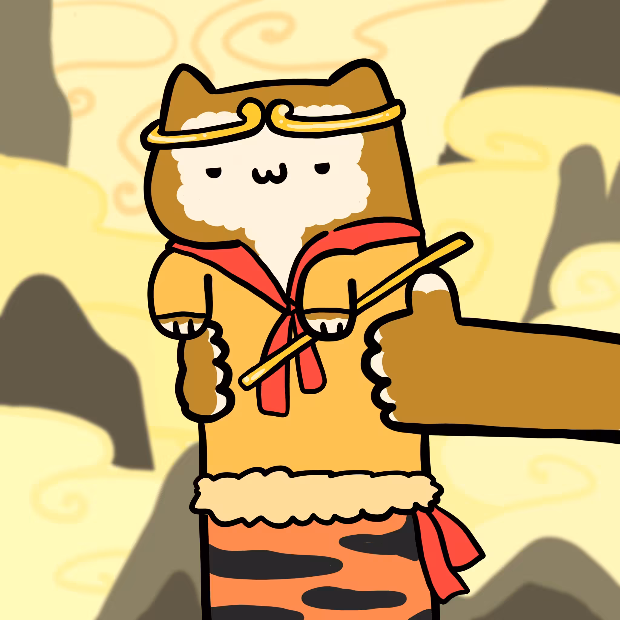 Long Long Cat: Long long Sun WuMaew cat #052