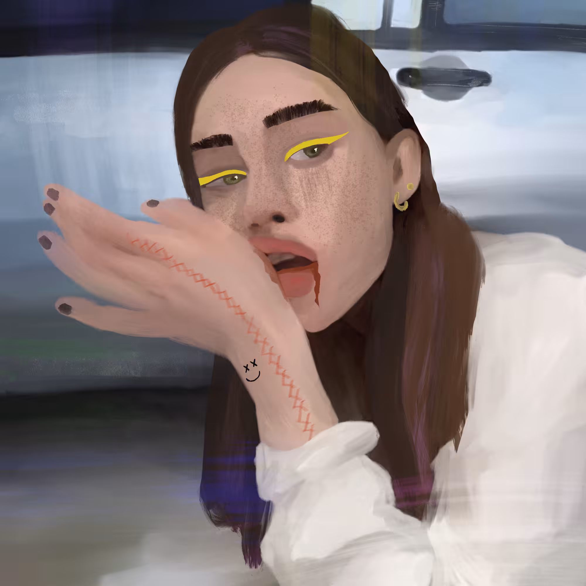 bloody