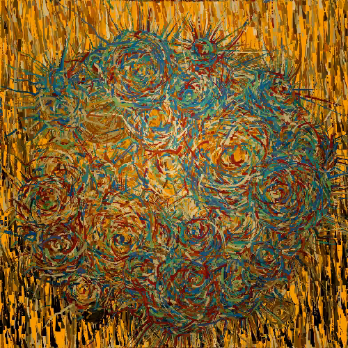 Polluted Sunflowers #48