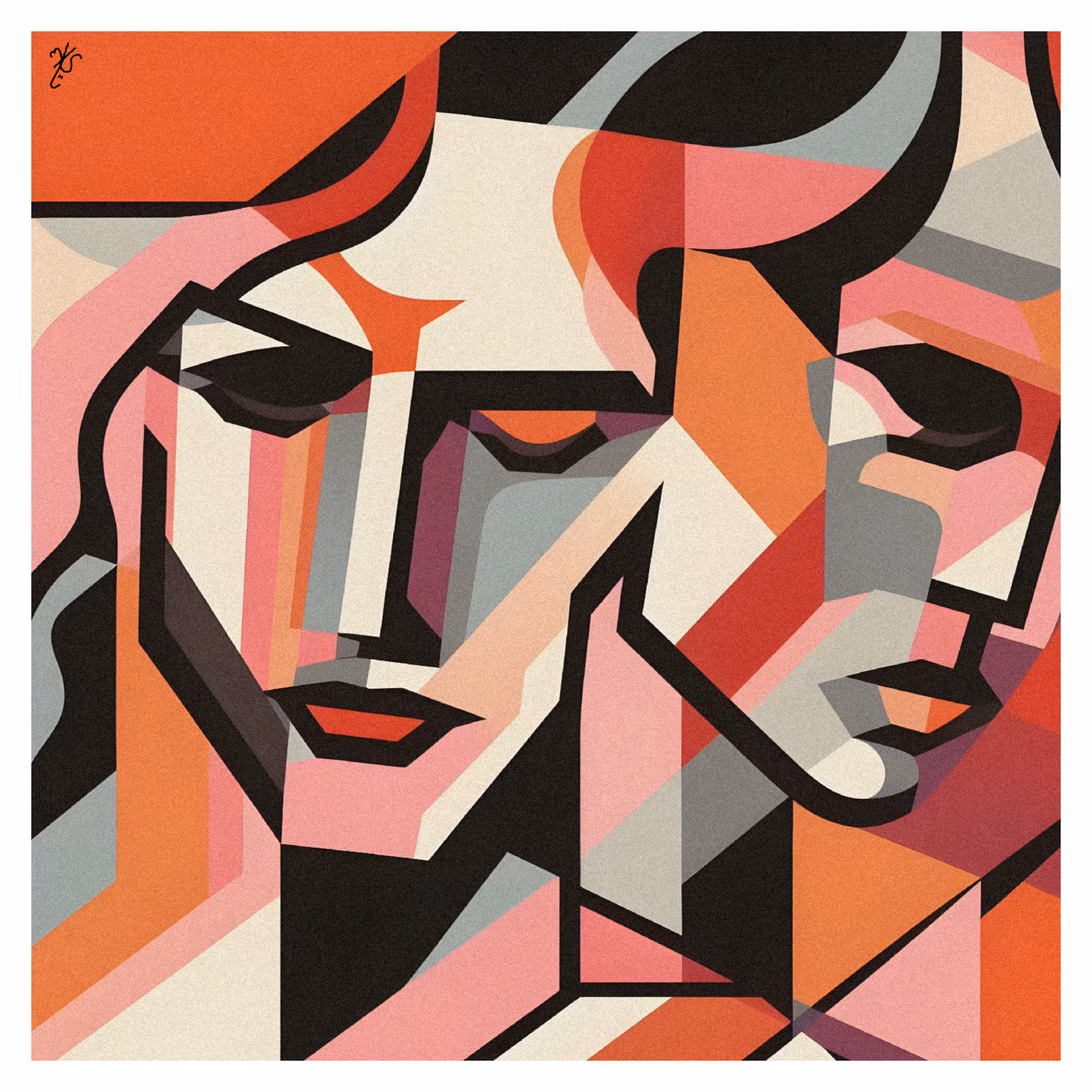 Kezza Abstract Portraits